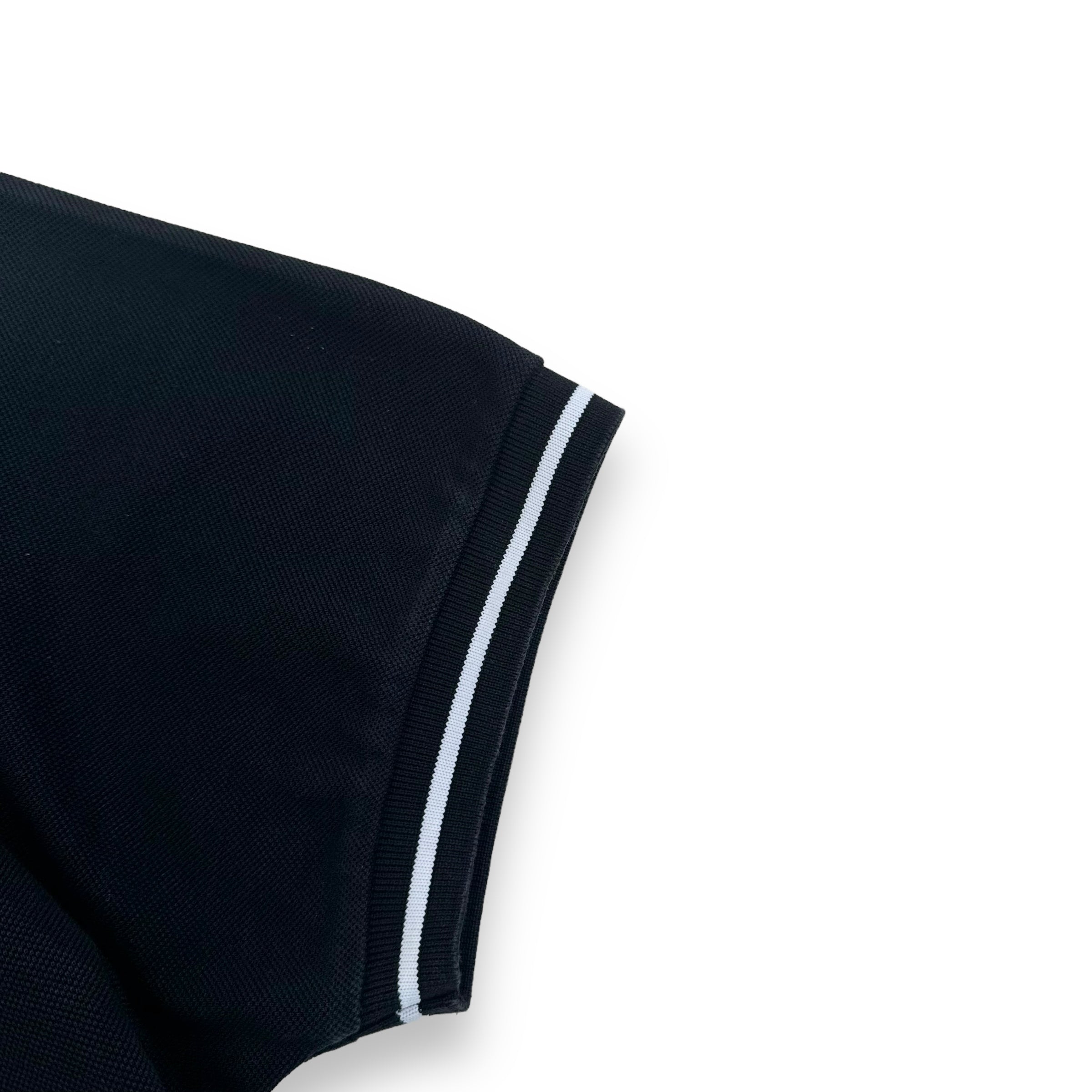 DIOR EMBOSSED BEE POLO SHIRT BLACK XL