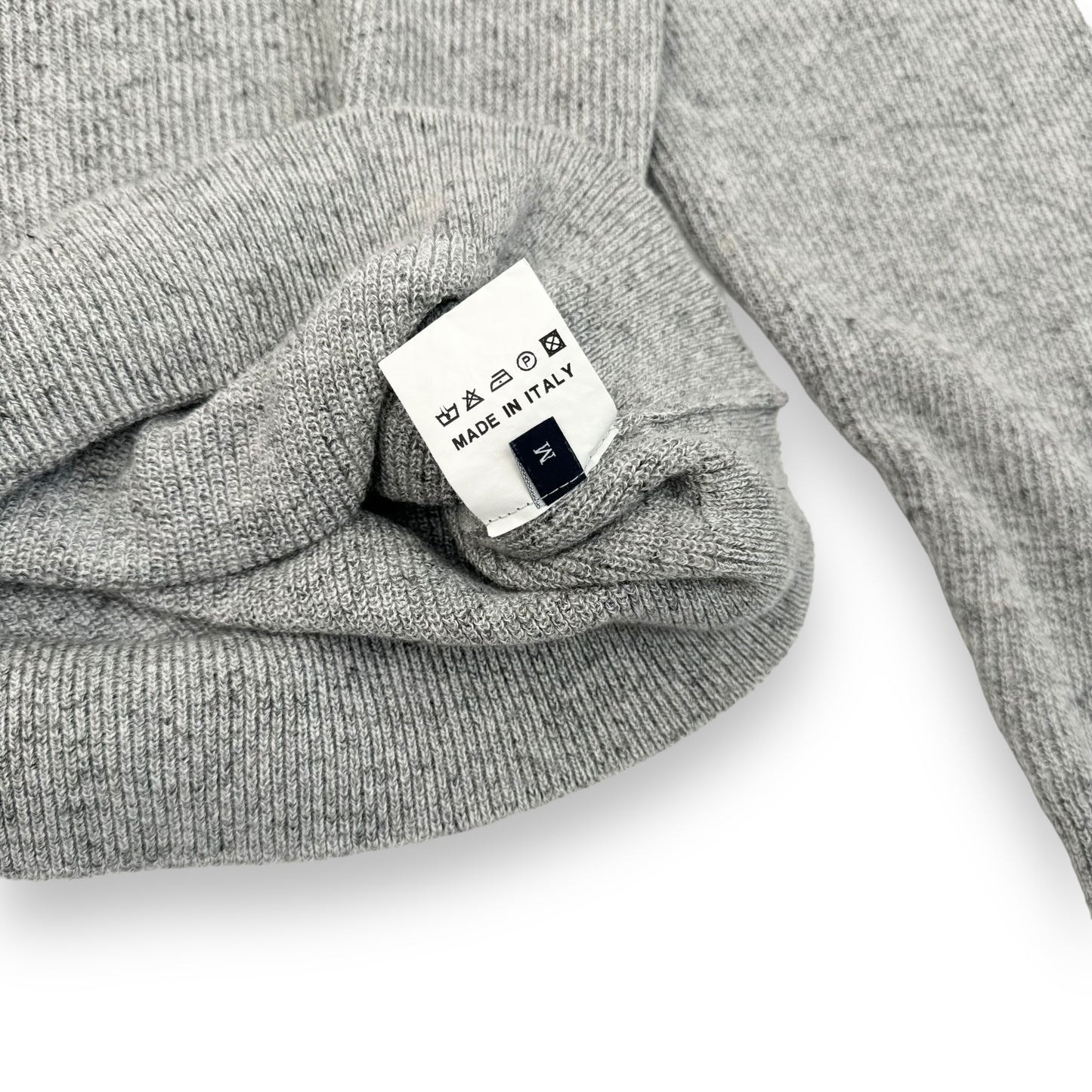 THOM SWEENEY COTTON KNIT CREWNECK SWEATSHIRT M