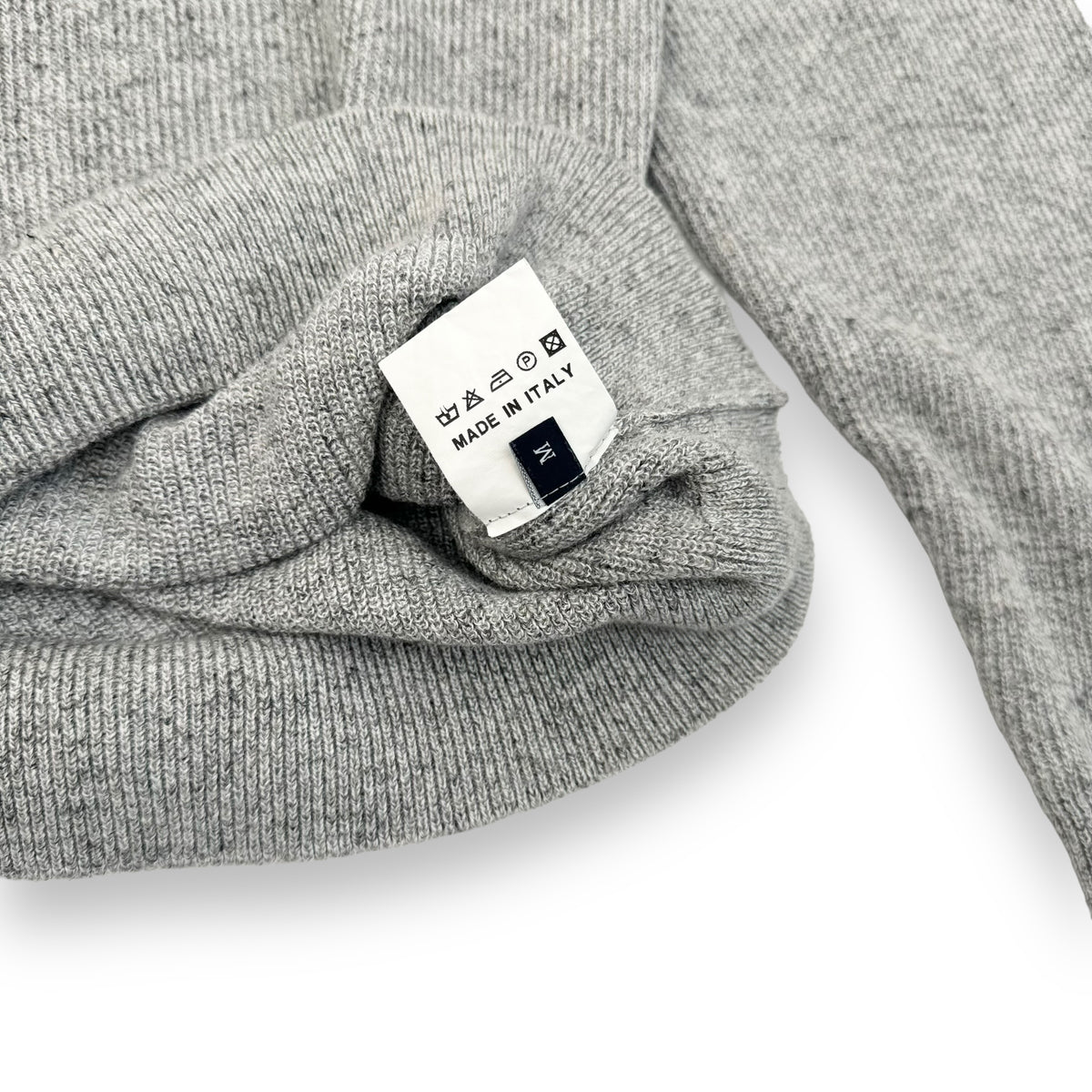 THOM SWEENEY COTTON KNIT CREWNECK SWEATSHIRT M