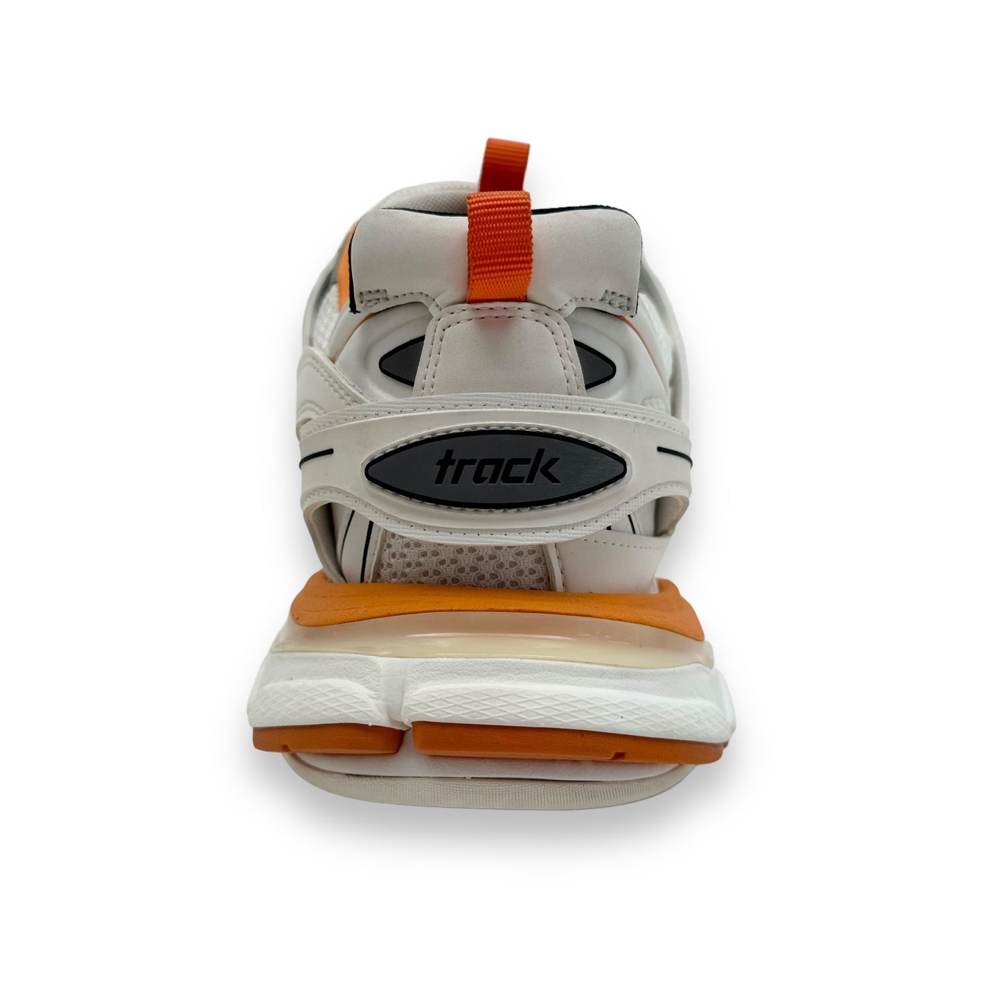 BALENCIAGA TRACK RUNNER SNEAKER WHITE / ORANGE UK9