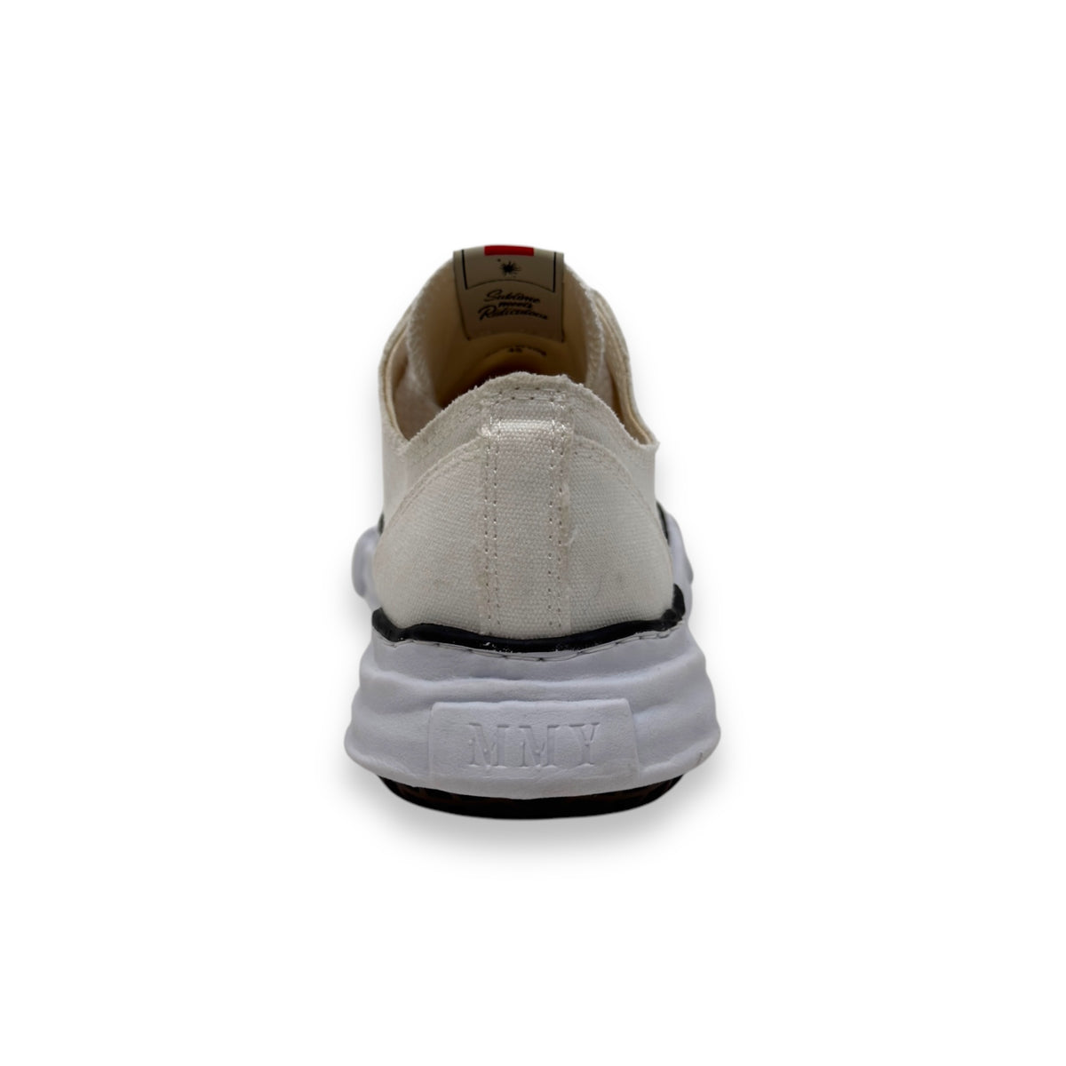 MAISON MIHARA YASUHIRO LOW TOP SNEAKER WHITE UK11