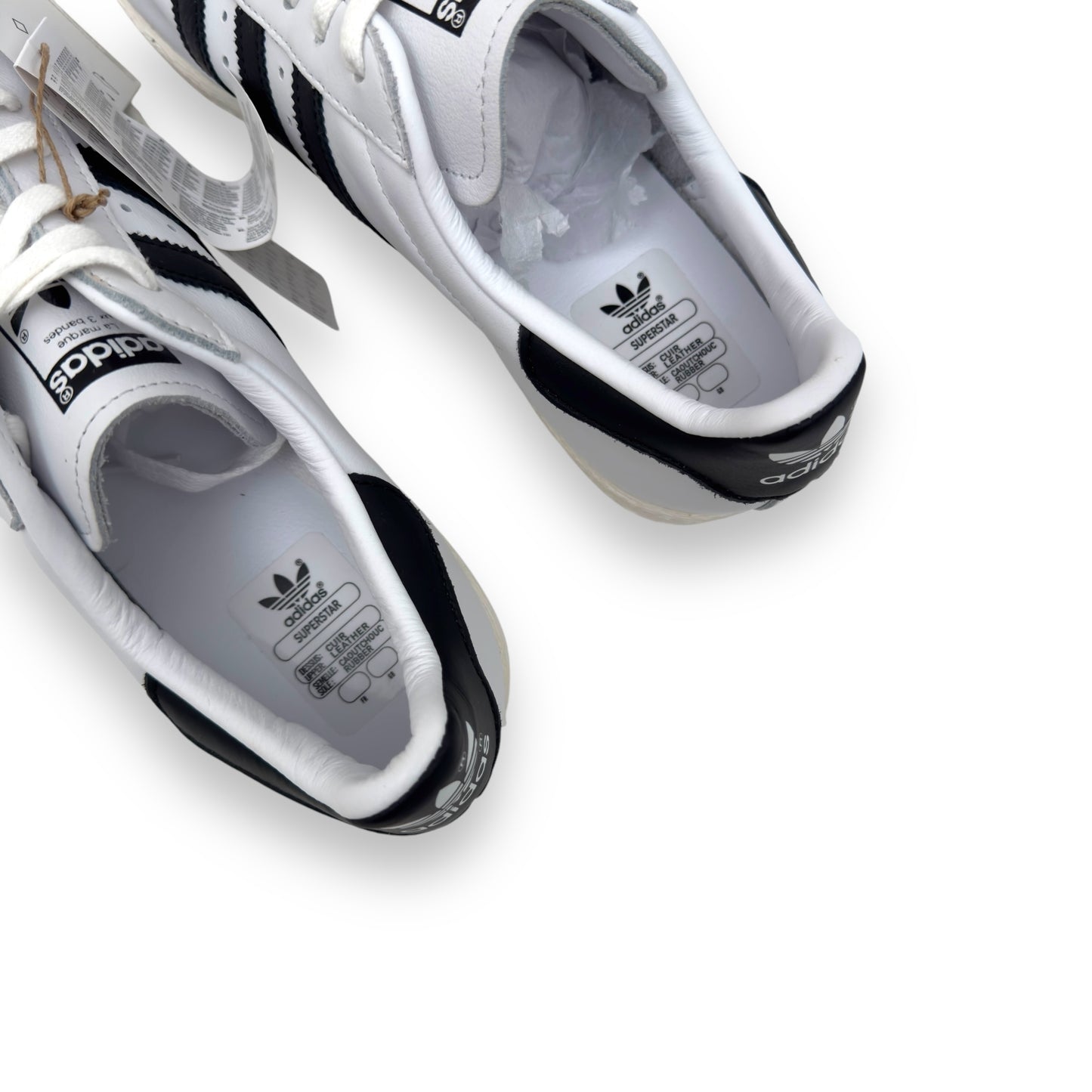 ADIDAS SUPERSTAR 82 SNEAKER WHITE UK10
