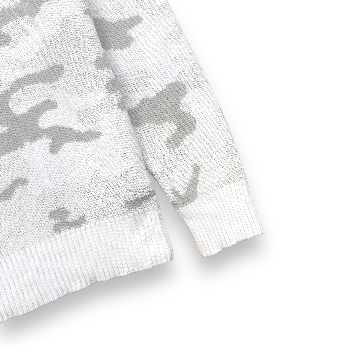 1017 ALYX 9SM CAMO SWEATER WHITE M