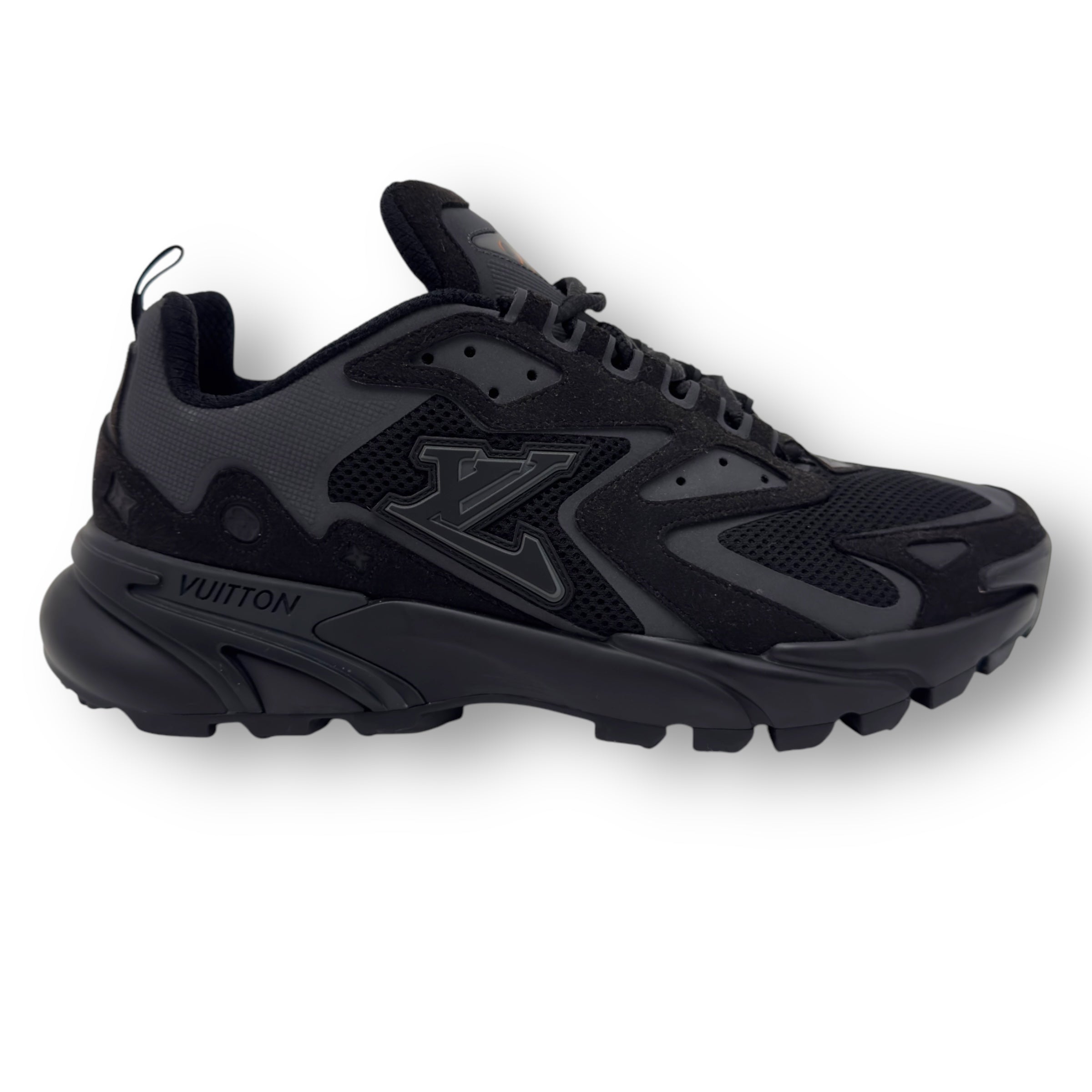 LOUIS VUITTON LV RUNNER TATIC SNEAKER BLACK UK7.5