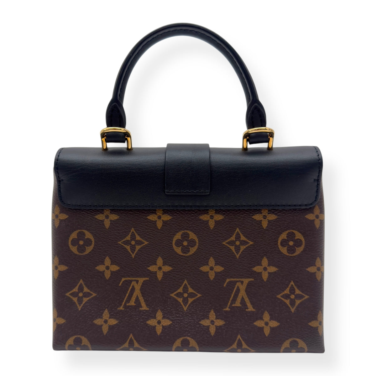 LOUIS VUITTON LOCKY BB MONOGRAM CANVAS / LEATHER BAG