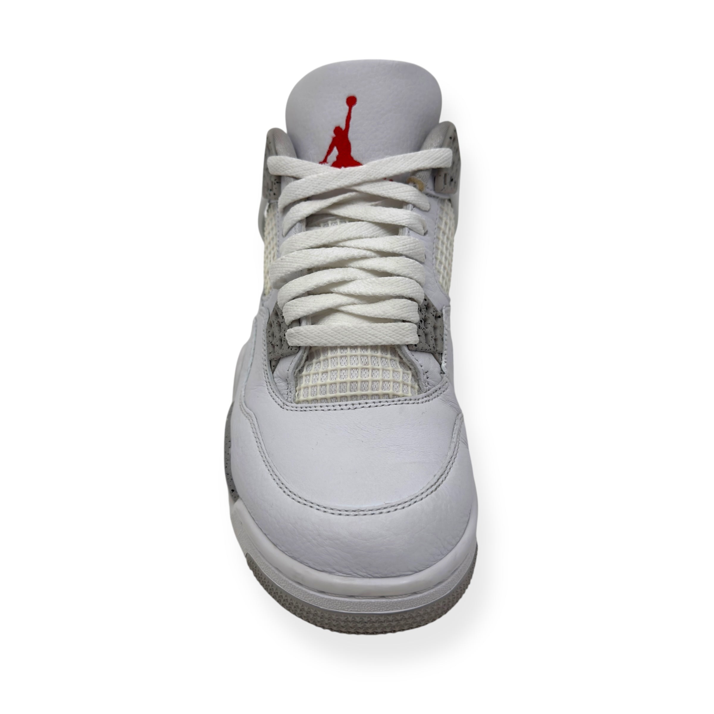 AIR JORDAN 4 RETRO SNEAKER WHITE OREO UK7