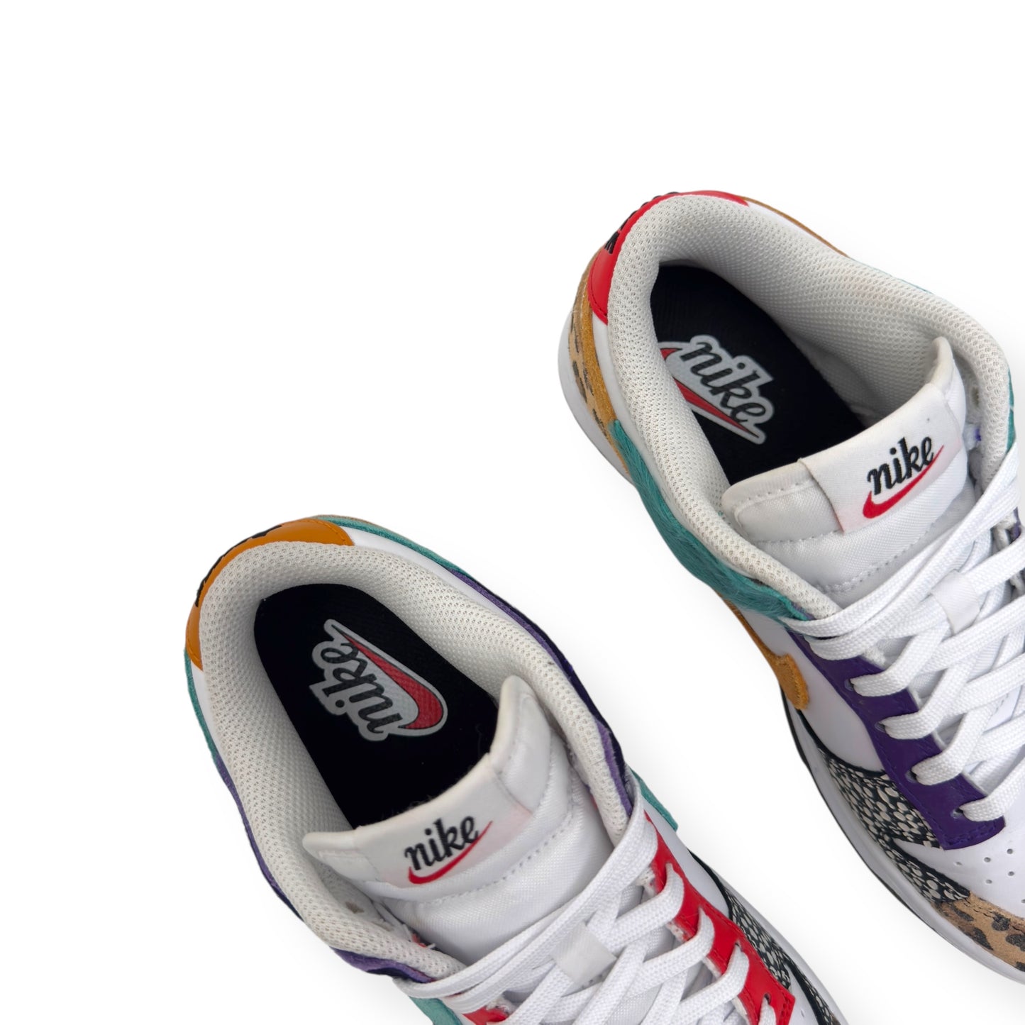 NIKE DUNK LOW TOP SNEAKER SAFARI MIX UK4.5