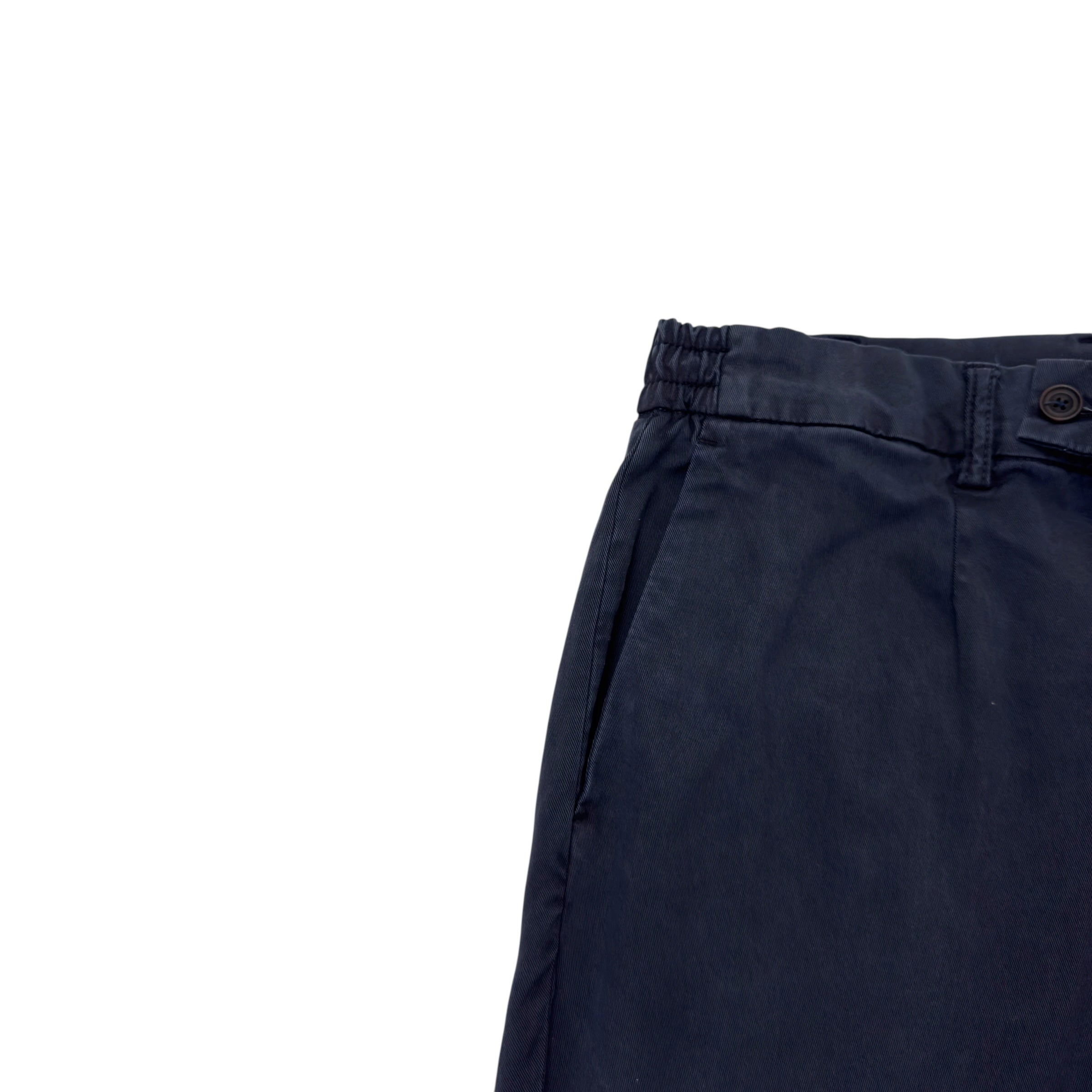 THOM SWEENEY COTTON TROUSERS BLUE 52 / L