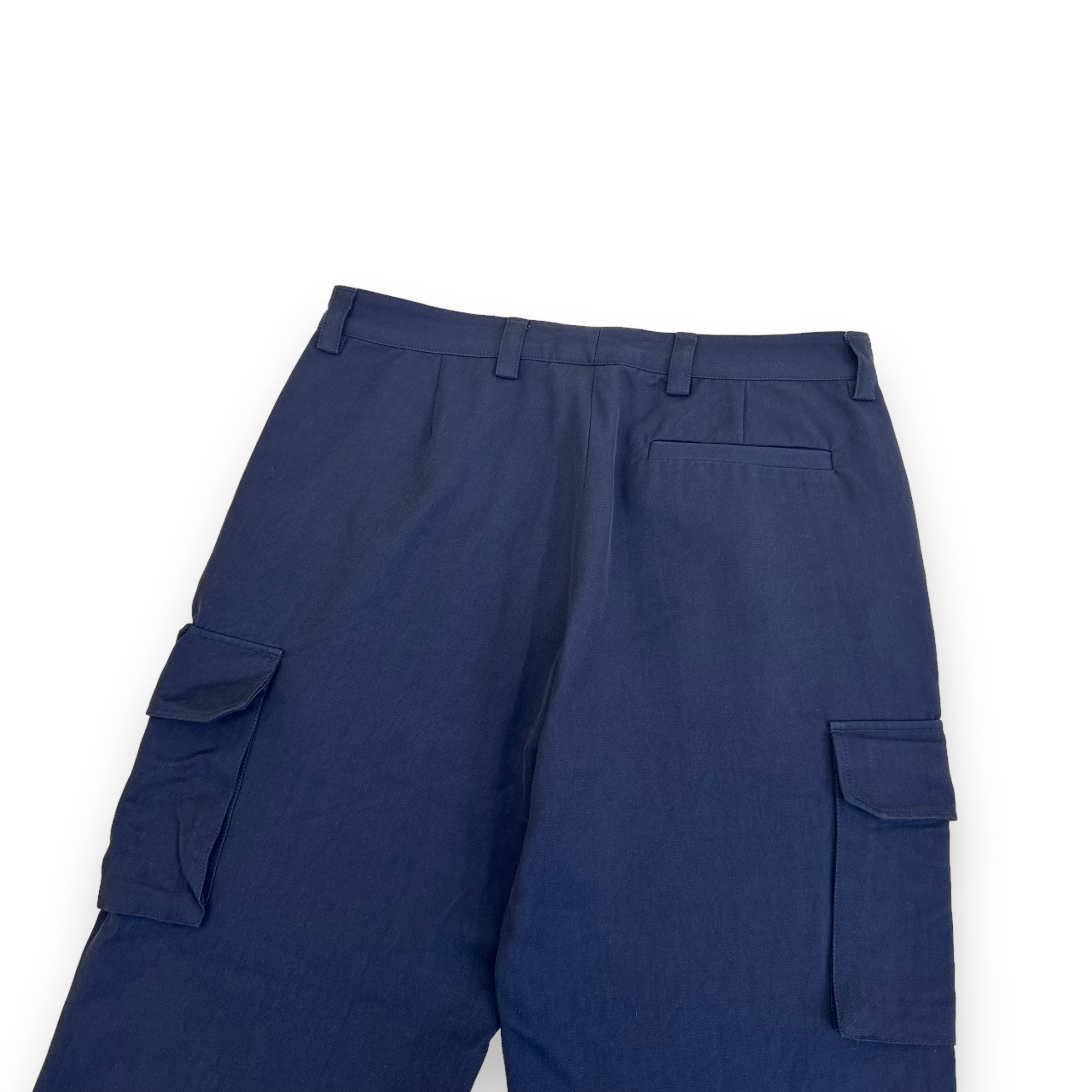 LOUIS VUITTON LVSE PANELLED CARGO PANTS NAVY L