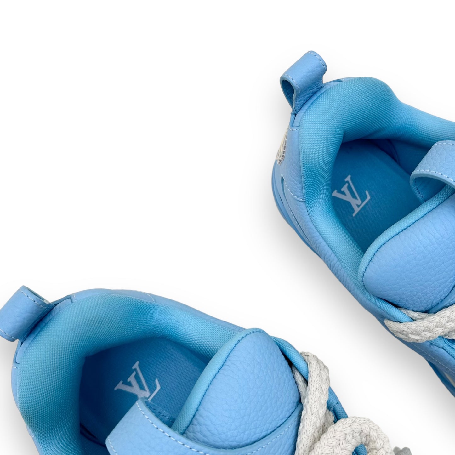LOUIS VUITTON LV SKATE SNEAKER LUXURY BLUE UK8