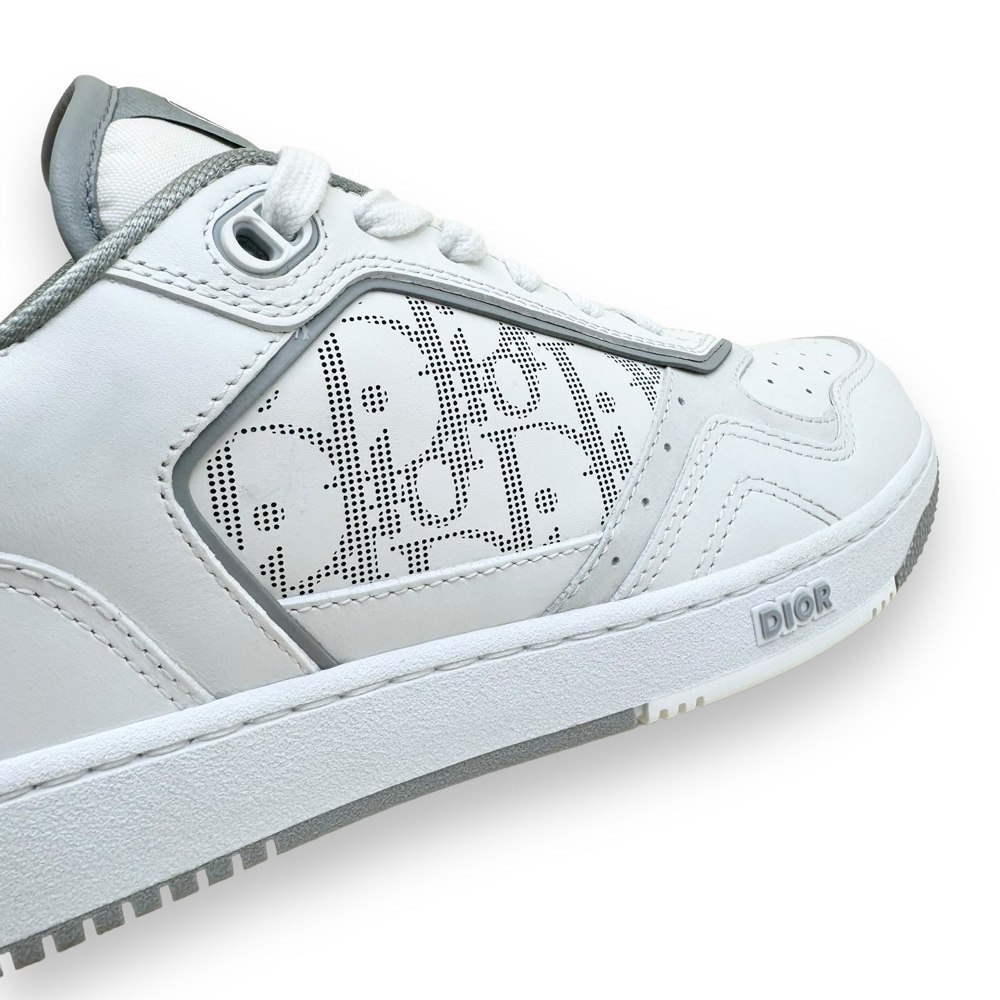 DIOR B27 LOW TOP SNEAKER WHITE / GREY UK7