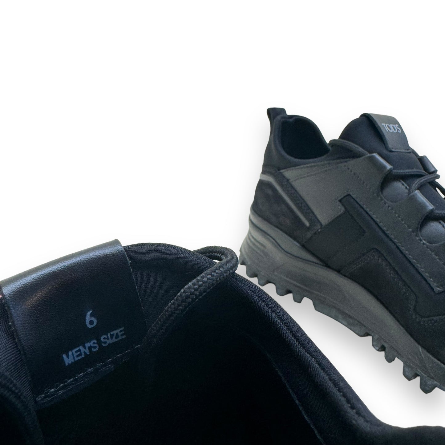 TODS SCUBA SNEAKER BLACK UK6