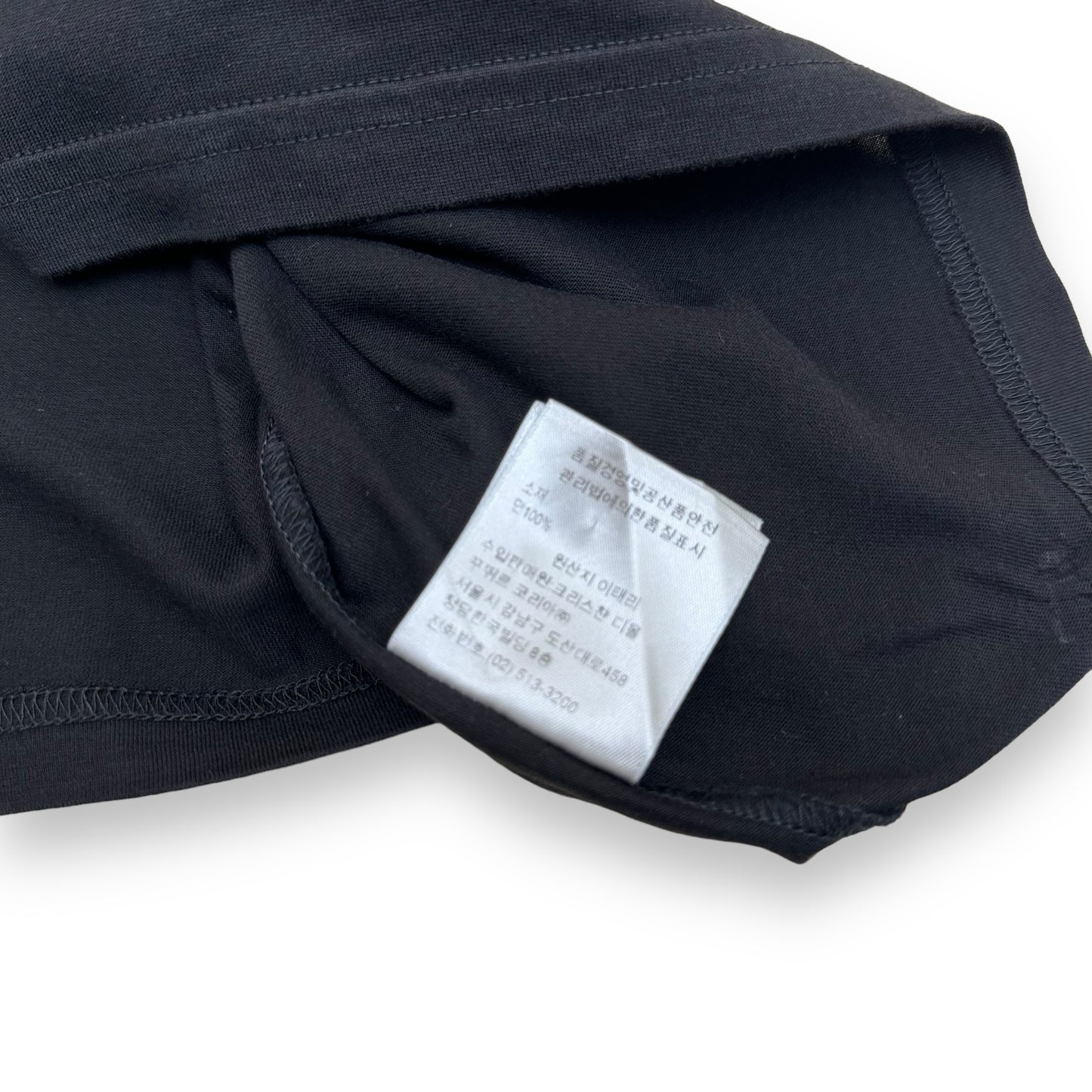 DIOR CD ICON LOGO T-SHIRT BLACK XL