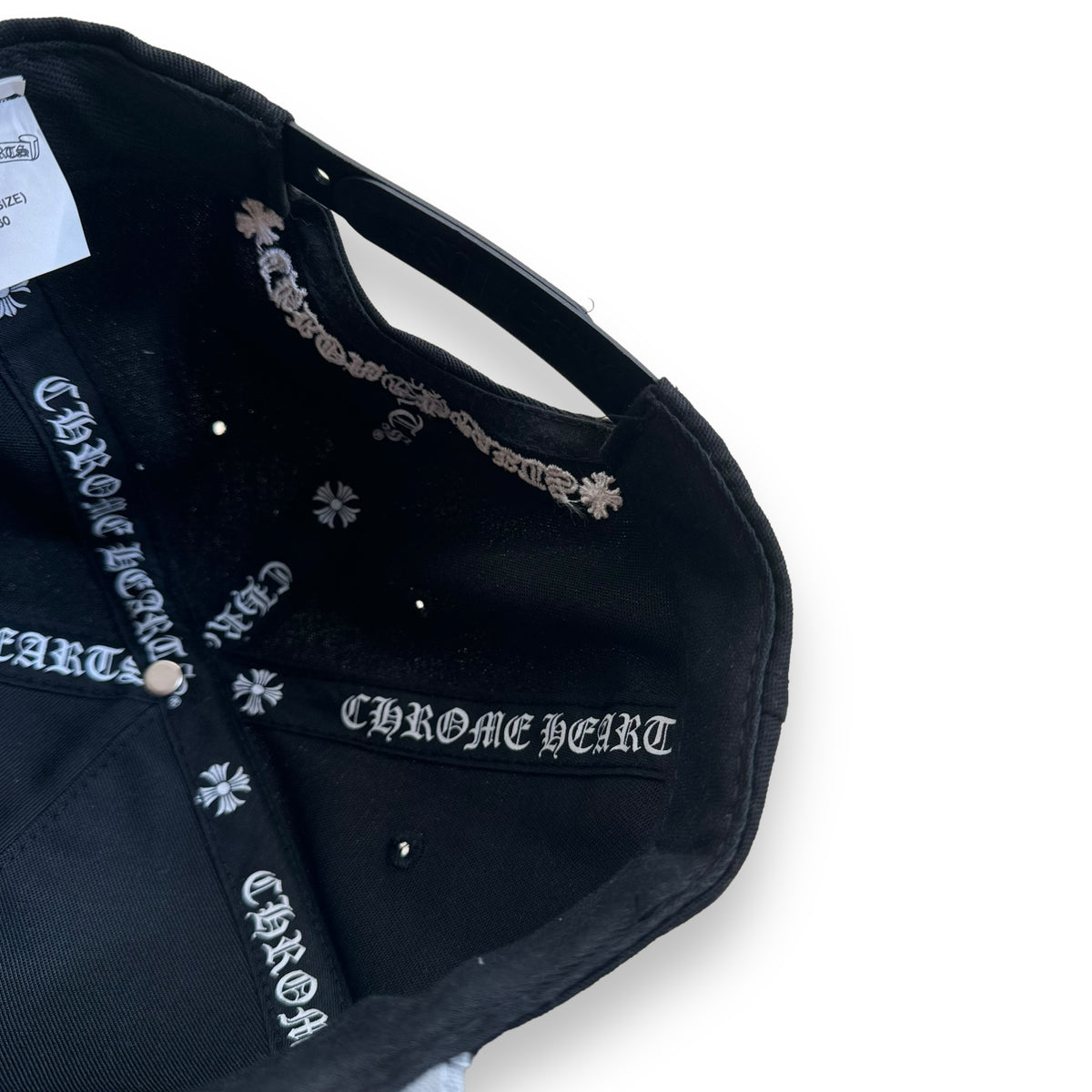 CHROME HEARTS CH CAP BLACK / GREY O/S