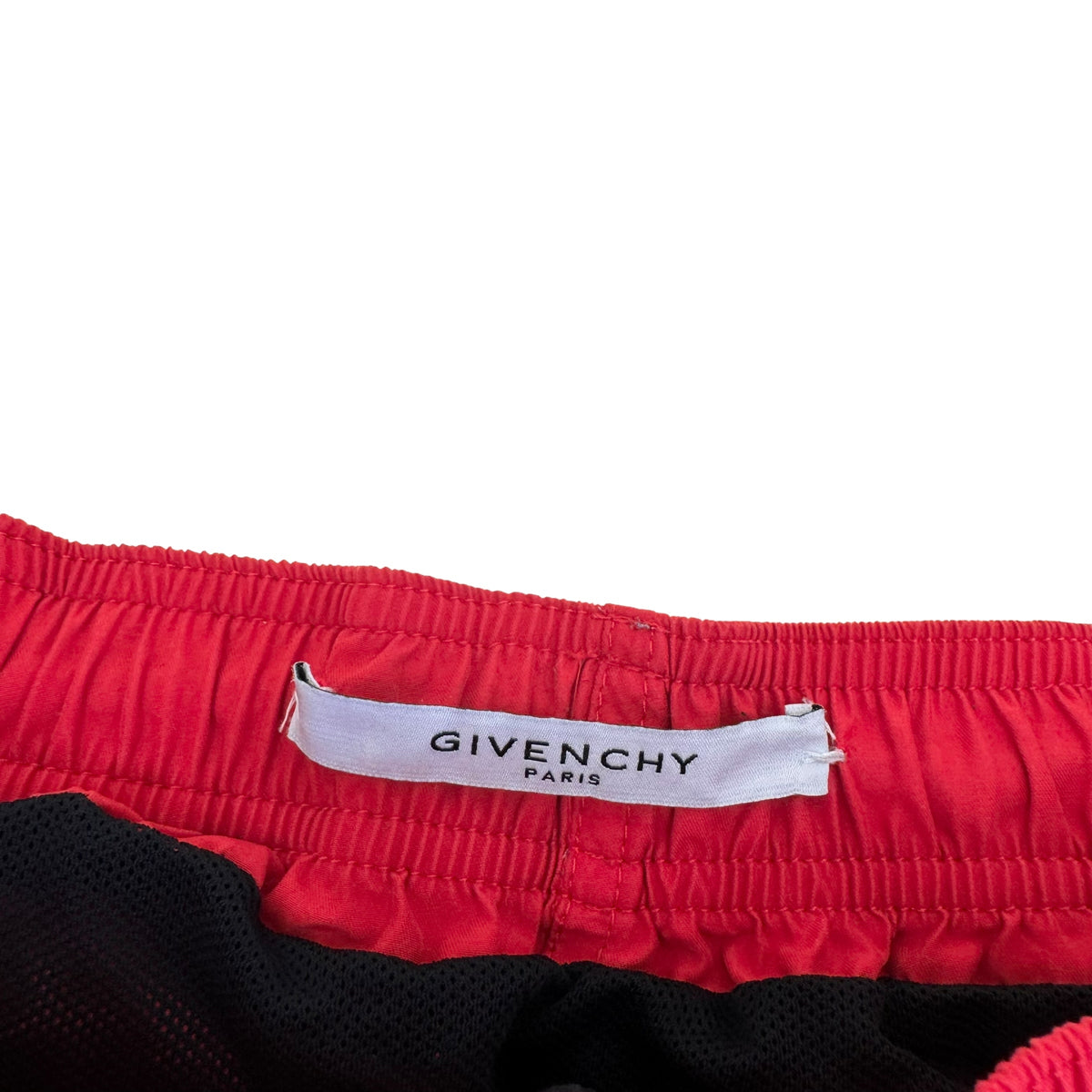 GIVENCHY SWIM SHORTS RED XL