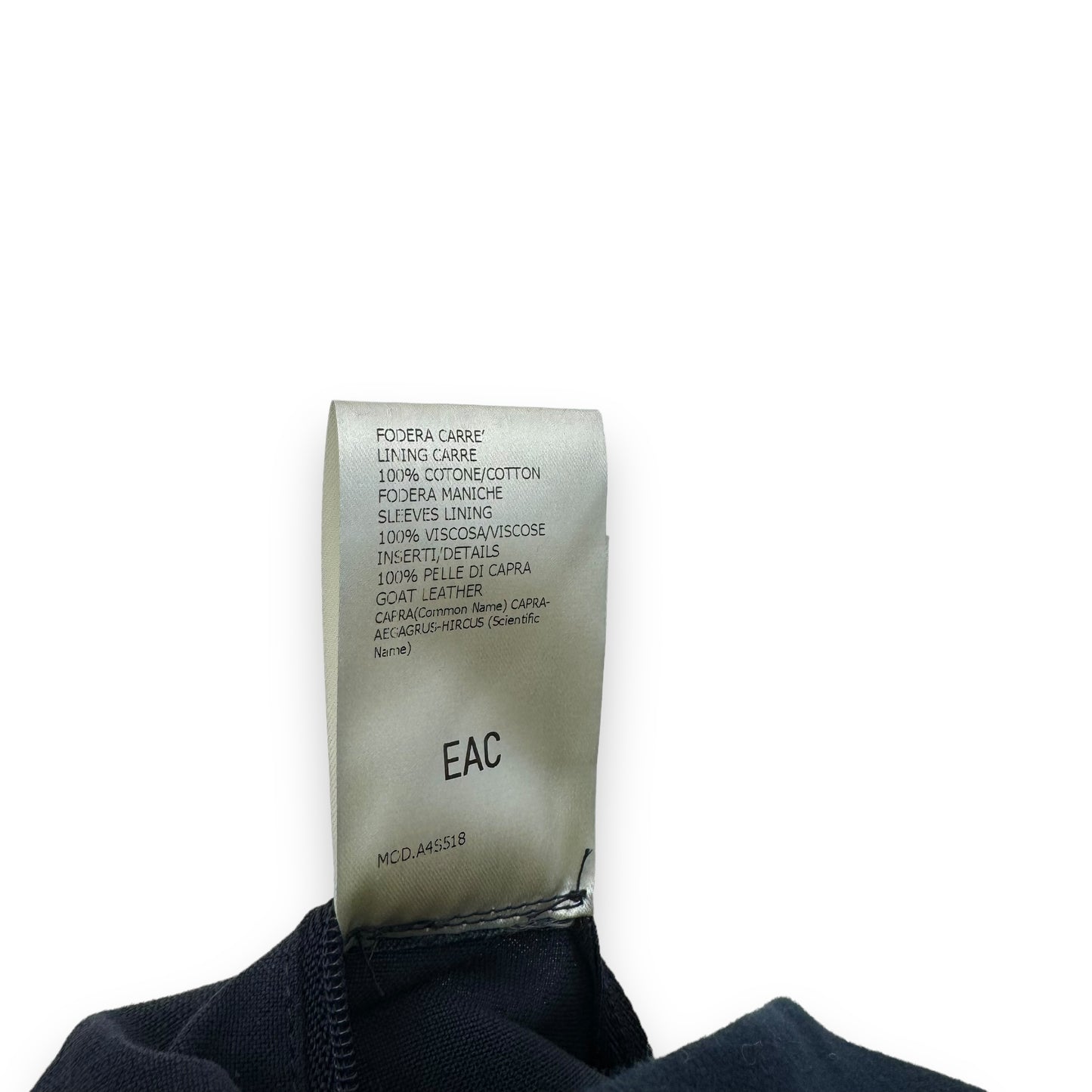 THOM SWEENEY BESPOKE BUTTON-UP LINEN COLLARED BOMBER JACKET NAVY M