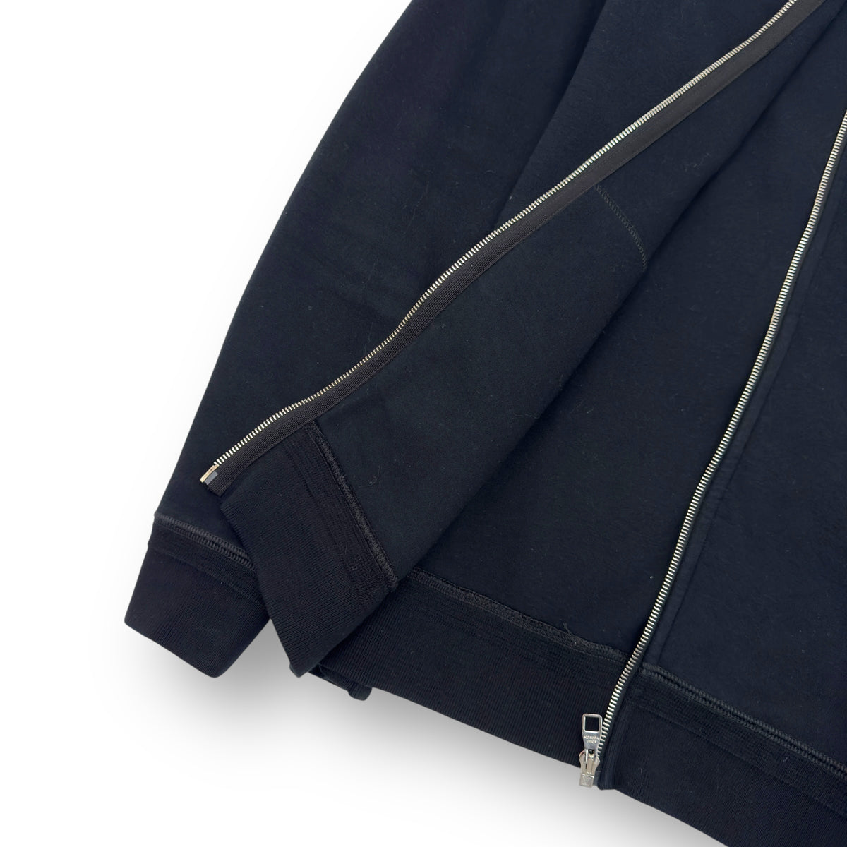 LOUIS VUITTON TRAVEL ZIP UP HOODIE BLACK M