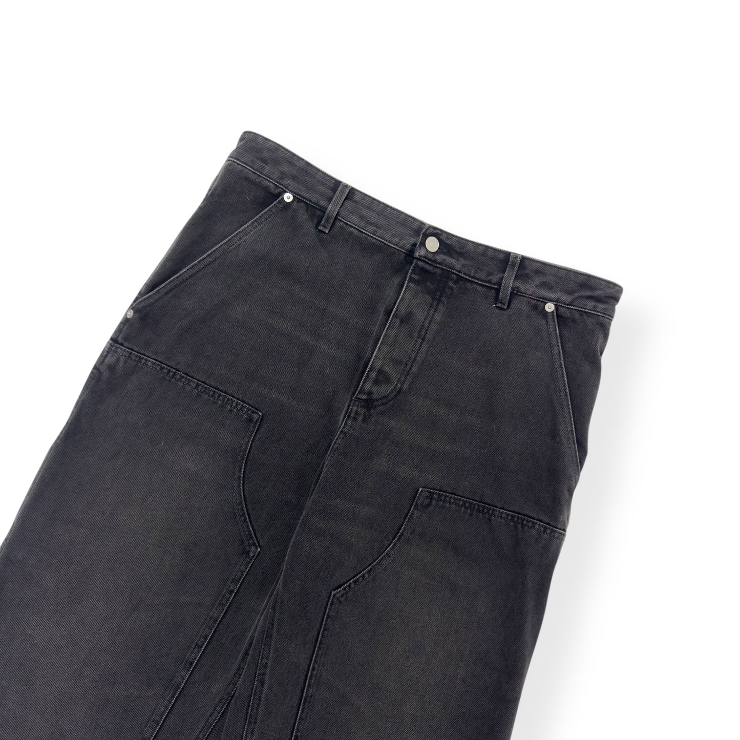 DIOR CARPENTER STRAIGHT-LEG DENIM JEANS BLACK 50 / W34” / L