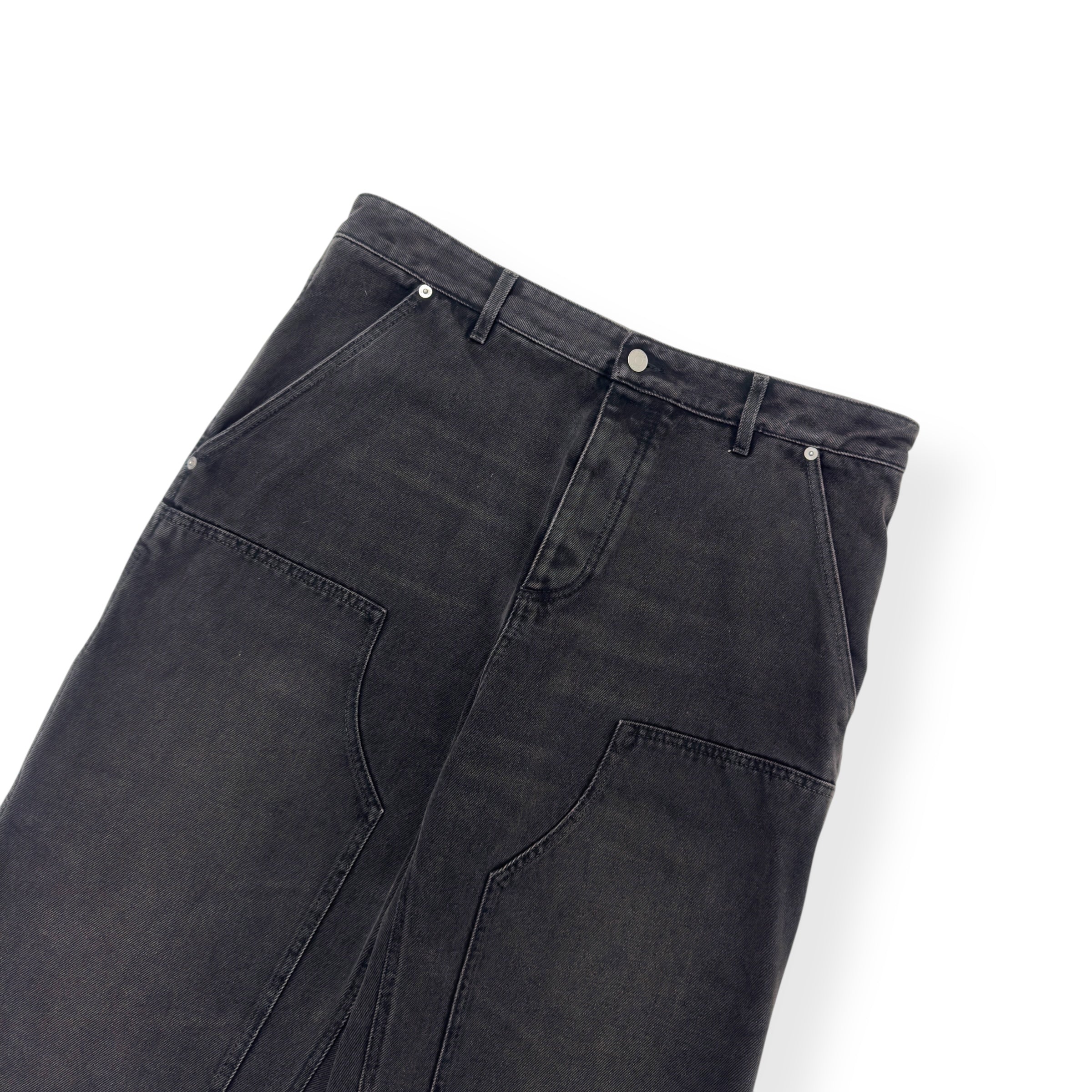 DIOR CARPENTER STRAIGHT-LEG DENIM JEANS BLACK 50 / W34” / L