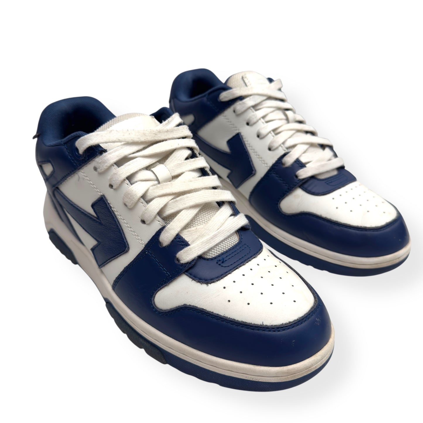 OFF-WHITE OUT OF OFFICE LOW TOP SNEAKER BLUE / WHITE 42 / UK8