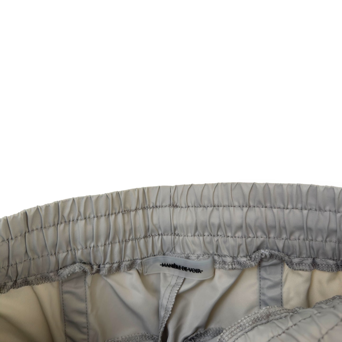 MANIÈRE DE VOIR BUNGEE CORD CARGO PANTS GREY S