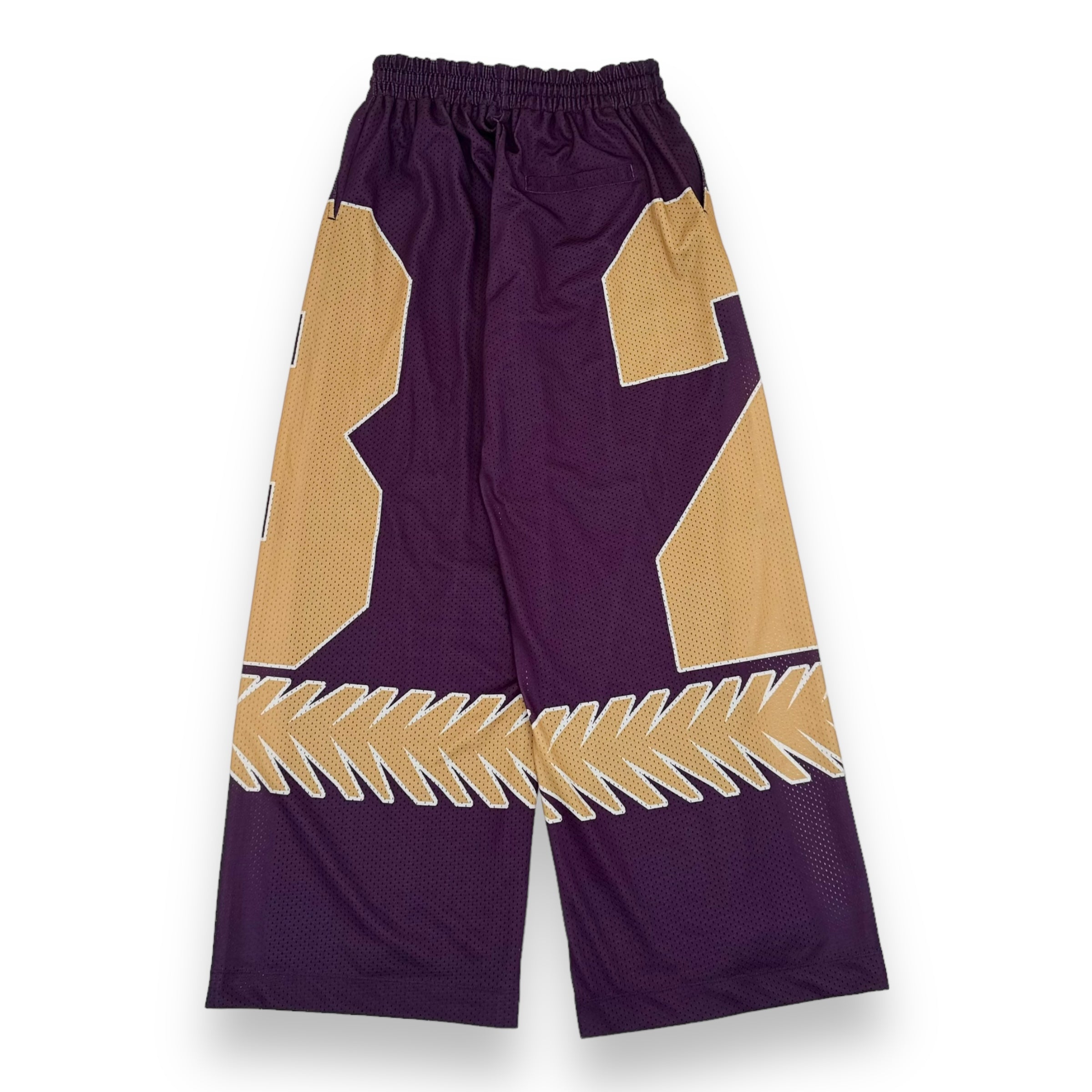 DRIES VAN NOTEN GRAPHIC SWEATPANTS PURPLE L
