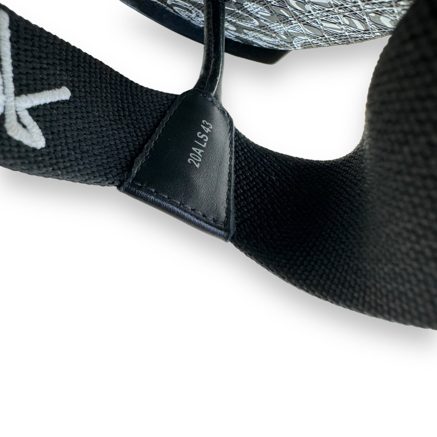 DIOR X SHAWN STÜSSY 2020 FLIP FLOPS BLACK / WHITE UK9