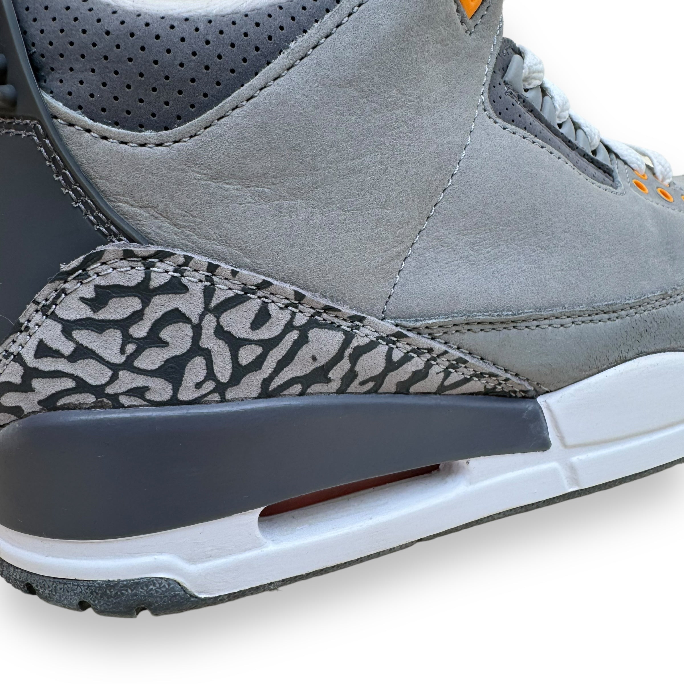 AIR JORDAN 3 RETRO SNEAKER COOL GREY UK8