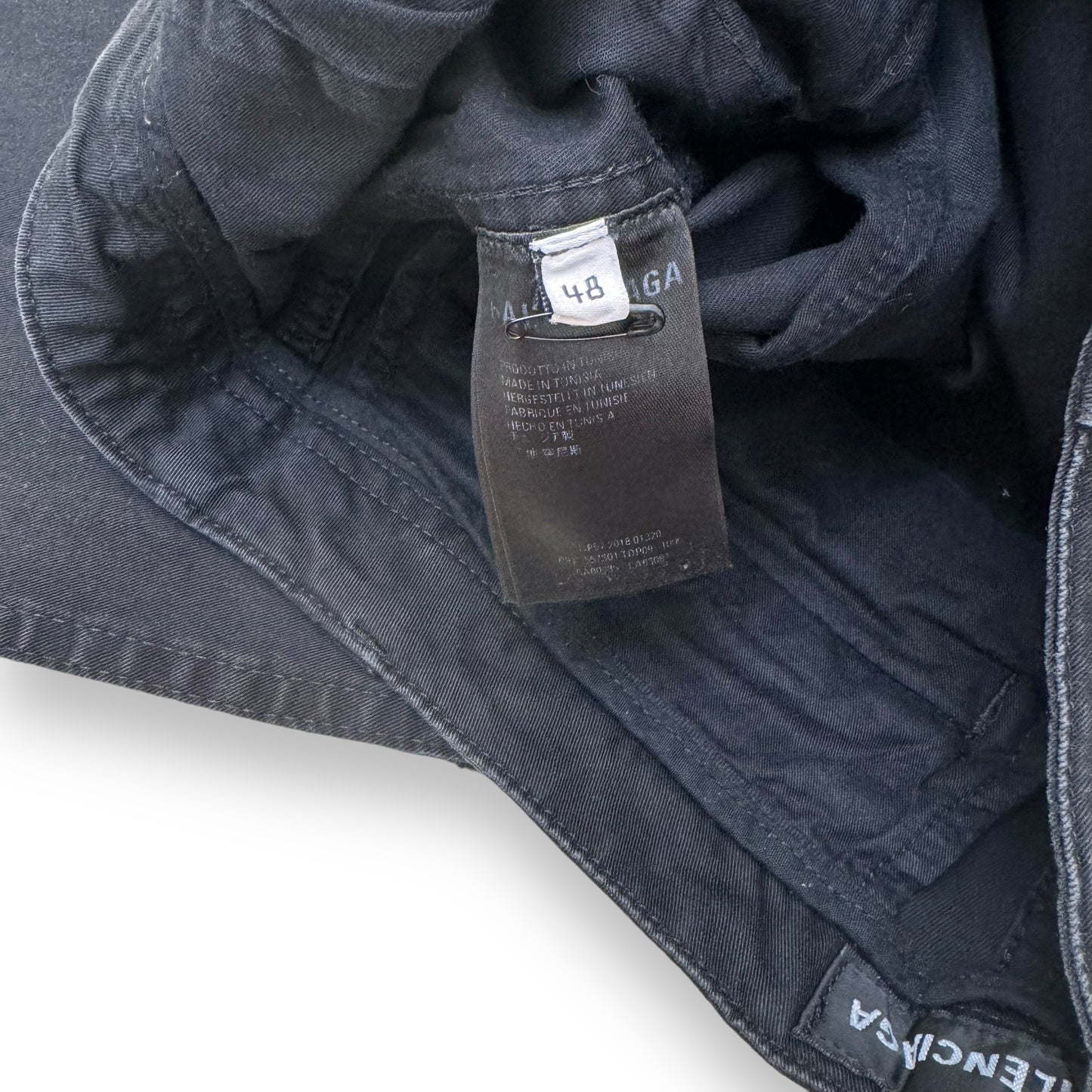 BALENCIAGA CARGO PANTS BLACK M