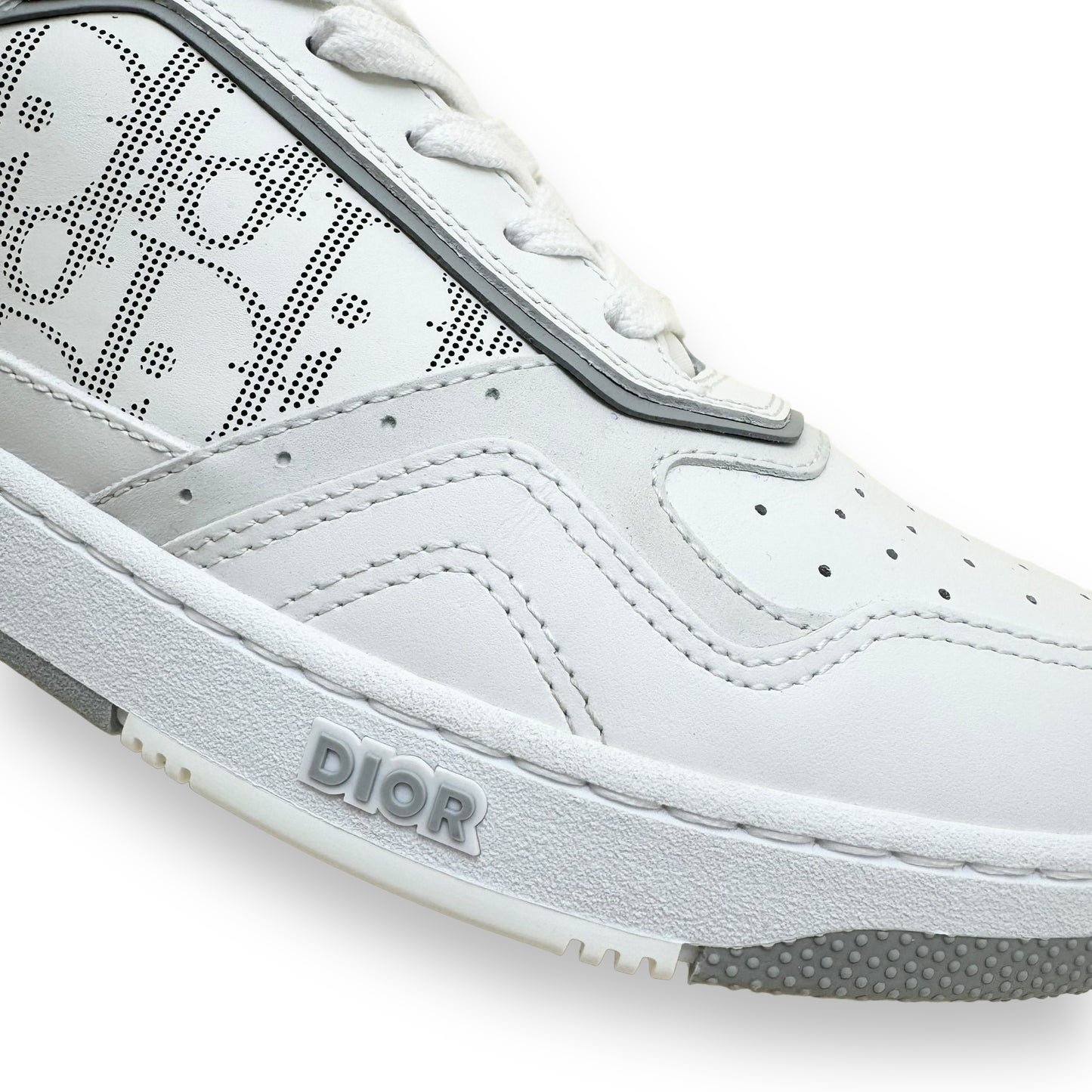 DIOR B27 LOW TOP SNEAKER WHITE / GREY UK7