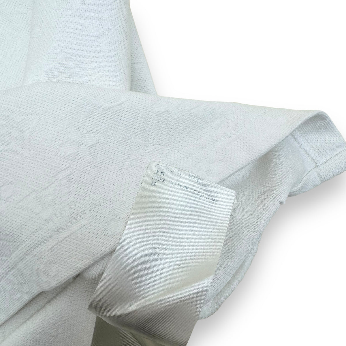 LOUIS VUITTON MONOGRAM 3D POCKET T-SHIRT WHITE XL