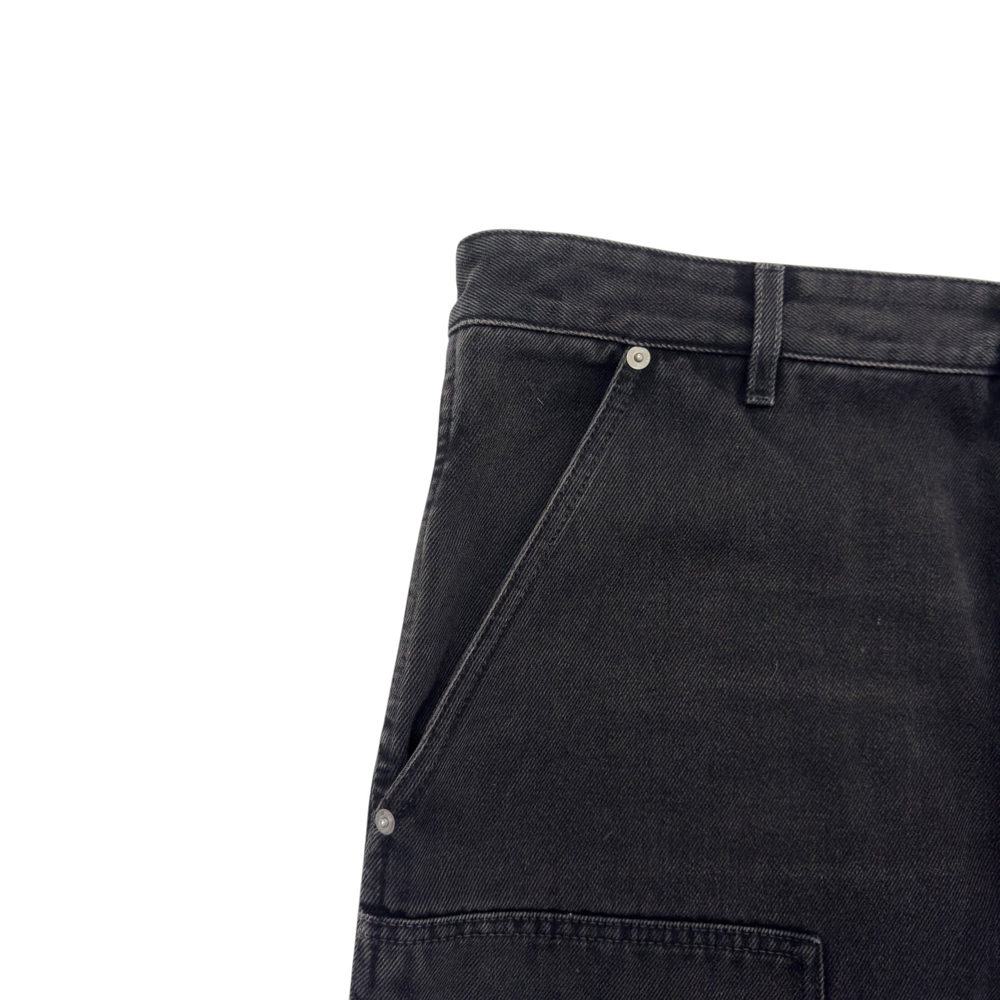DIOR CARPENTER STRAIGHT-LEG DENIM JEANS BLACK 50 / W34” / L