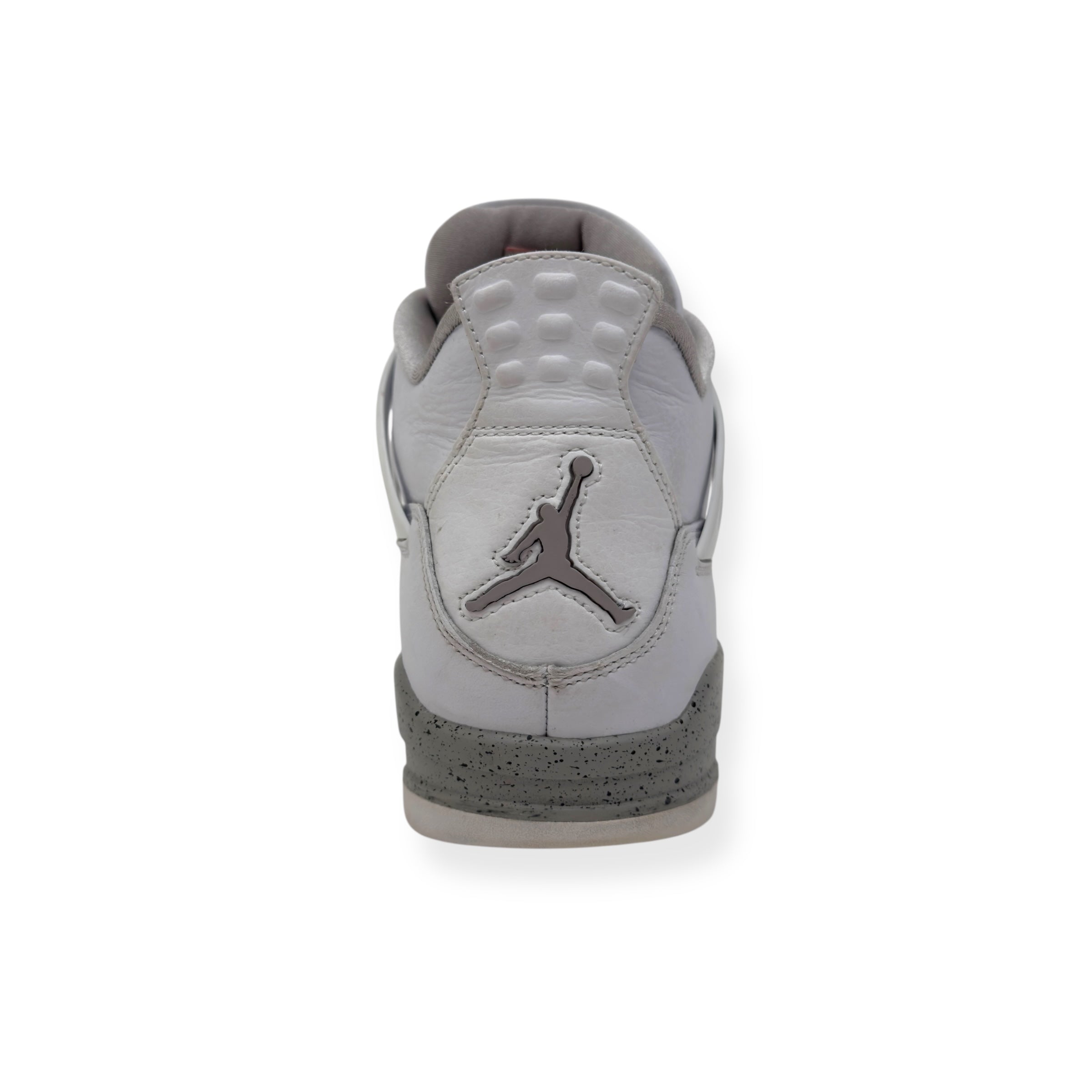 AIR JORDAN 4 RETRO SNEAKER WHITE OREO UK7