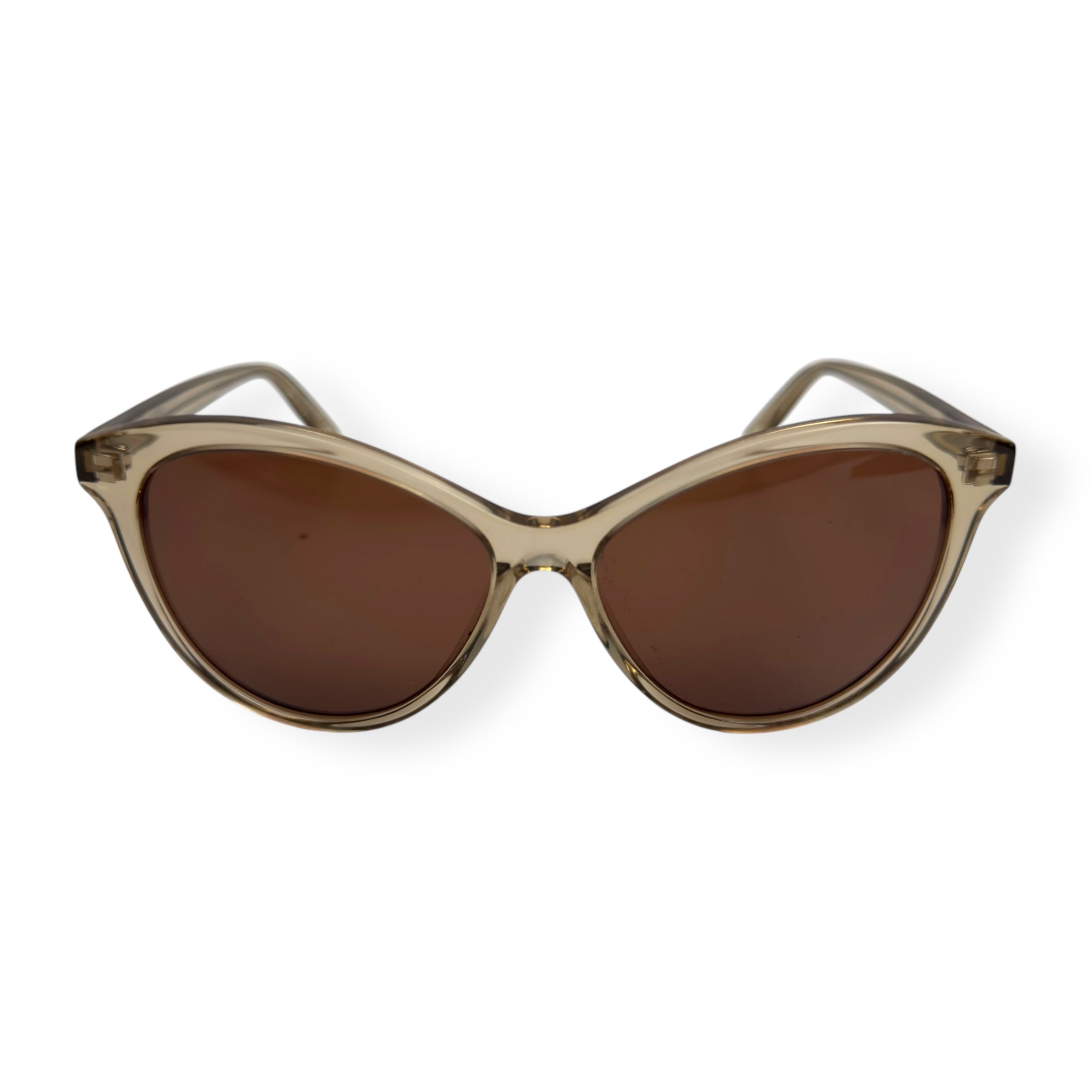 SAINT LAURENT SL456 CLASSIC SUNGLASSES TRANSPARENT / YELLOW