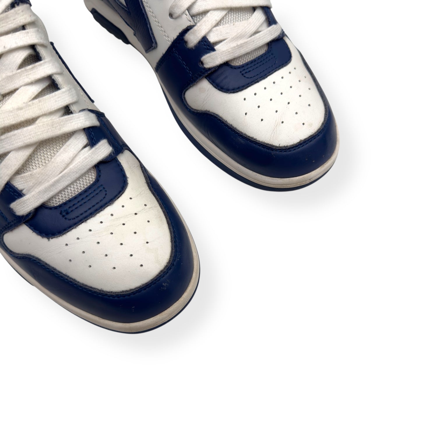OFF-WHITE OUT OF OFFICE LOW TOP SNEAKER BLUE / WHITE 42 / UK8