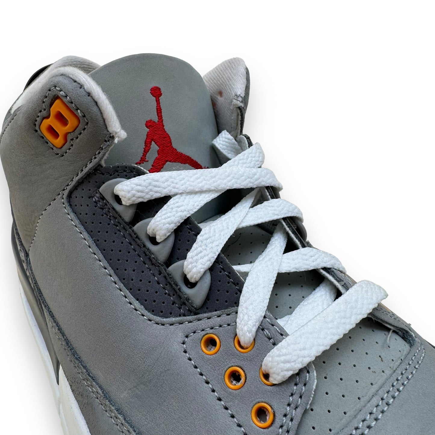 AIR JORDAN 3 RETRO SNEAKER COOL GREY UK8