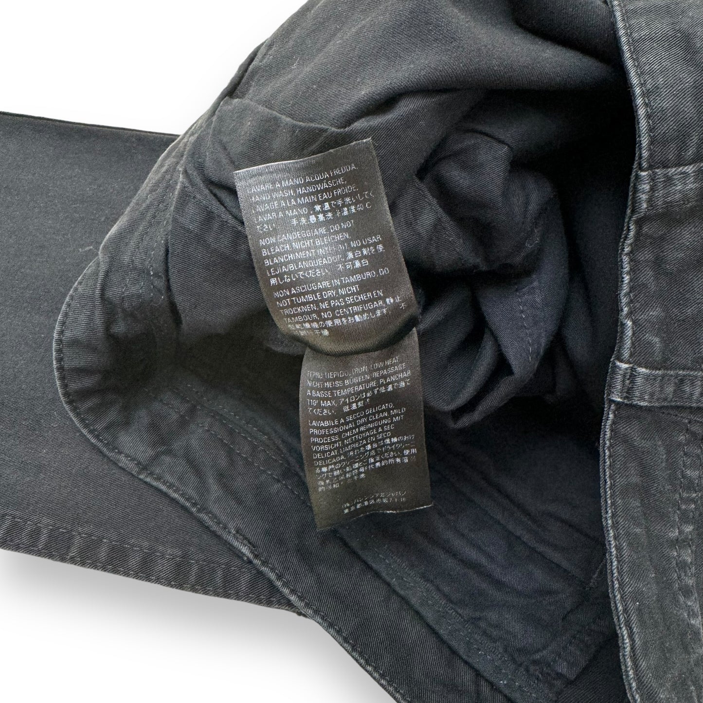 BALENCIAGA CARGO PANTS BLACK M
