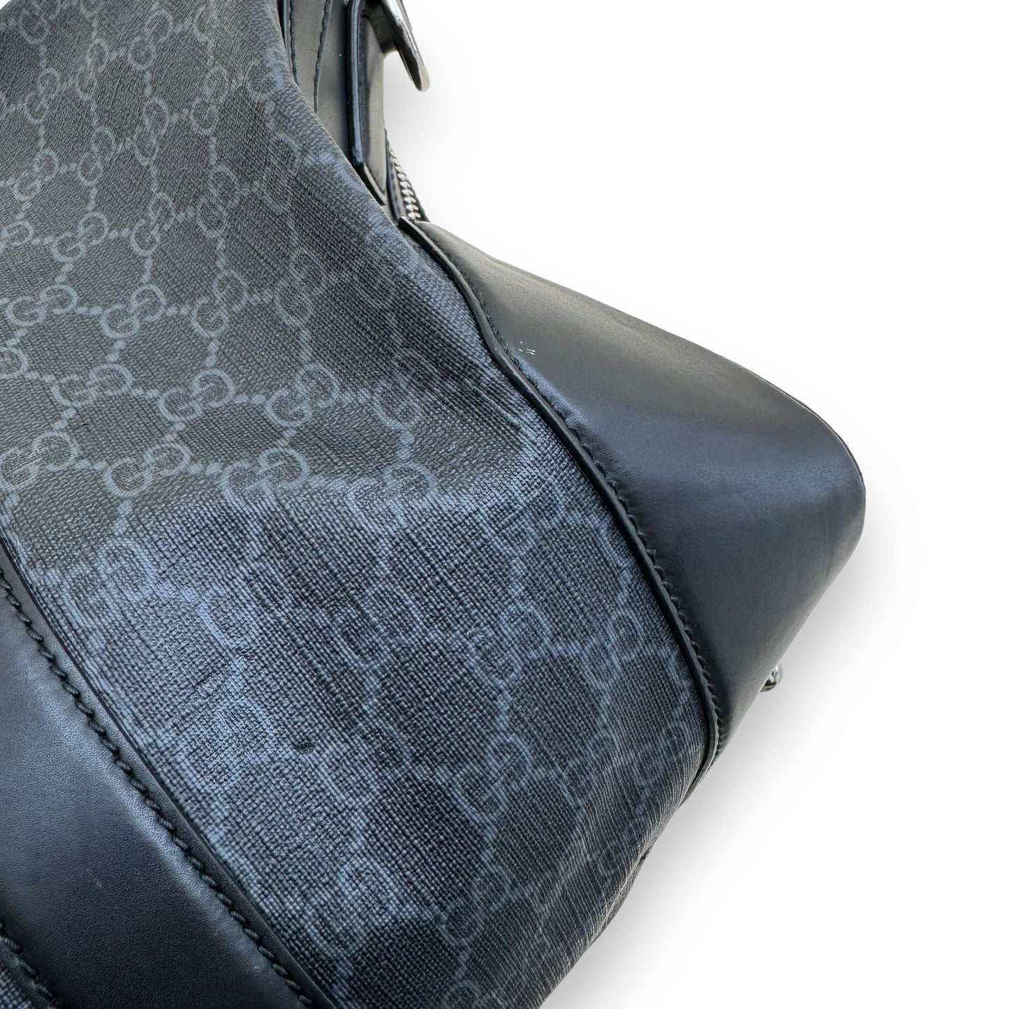 GUCCI GG CARRY-ON DUFFLE BAG BLACK