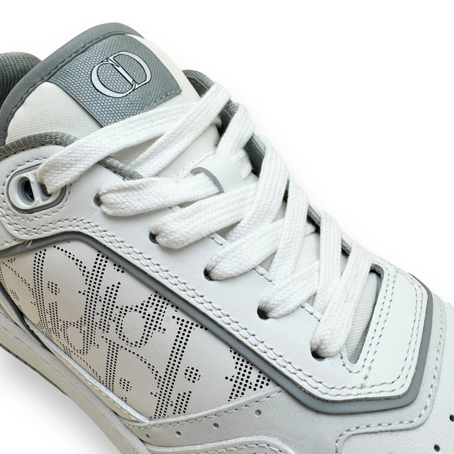 DIOR B27 LOW TOP SNEAKER WHITE / GREY UK7