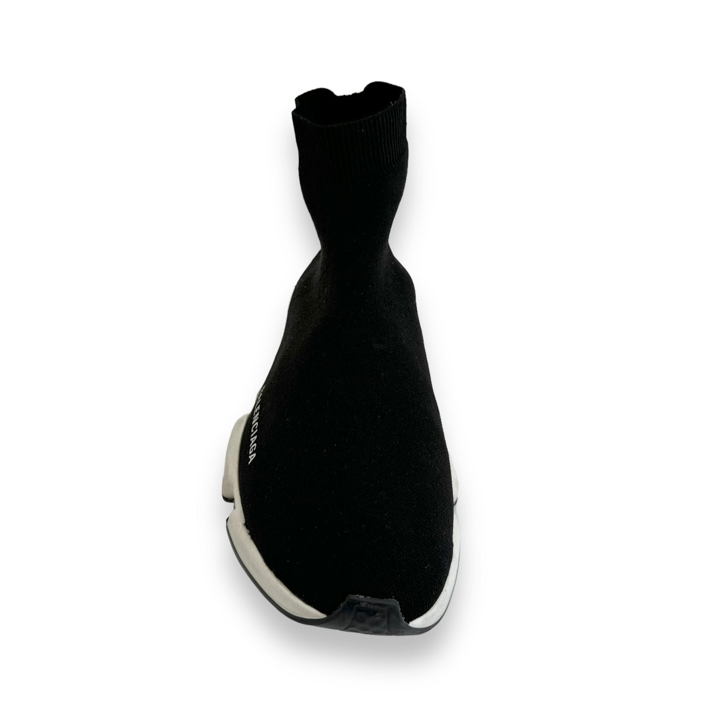 BALENCIAGA SPEED SNEAKER BLACK / WHITE / RED UK8