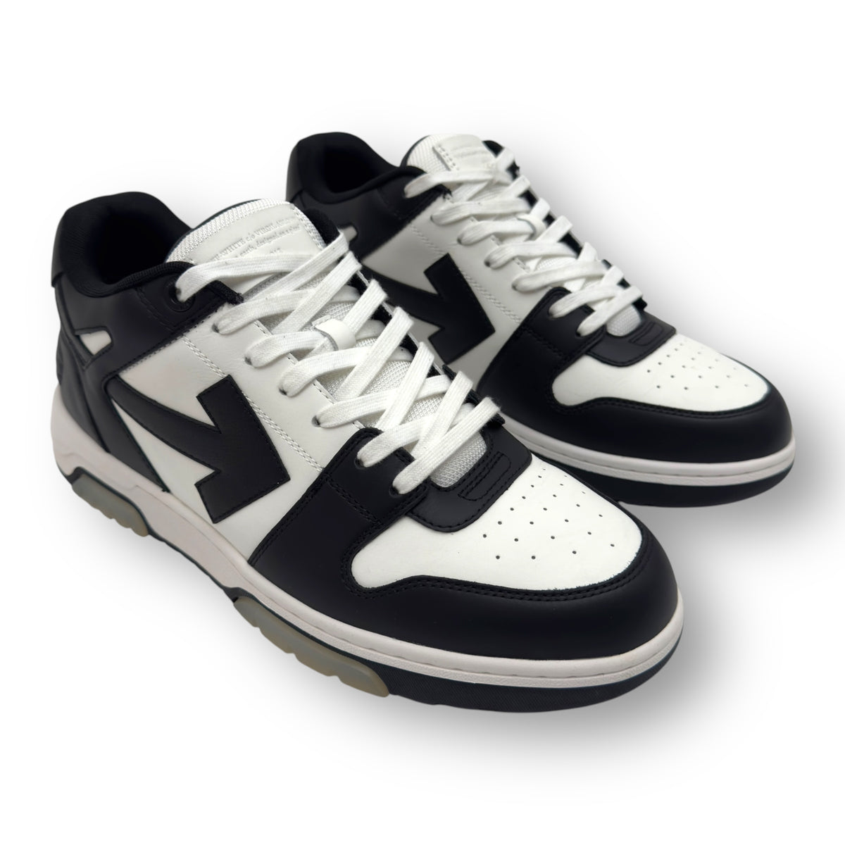 OFF-WHITE OUT OF OFFICE CLASSIC SNEAKER BLACK / WHITE EU46 / UK12