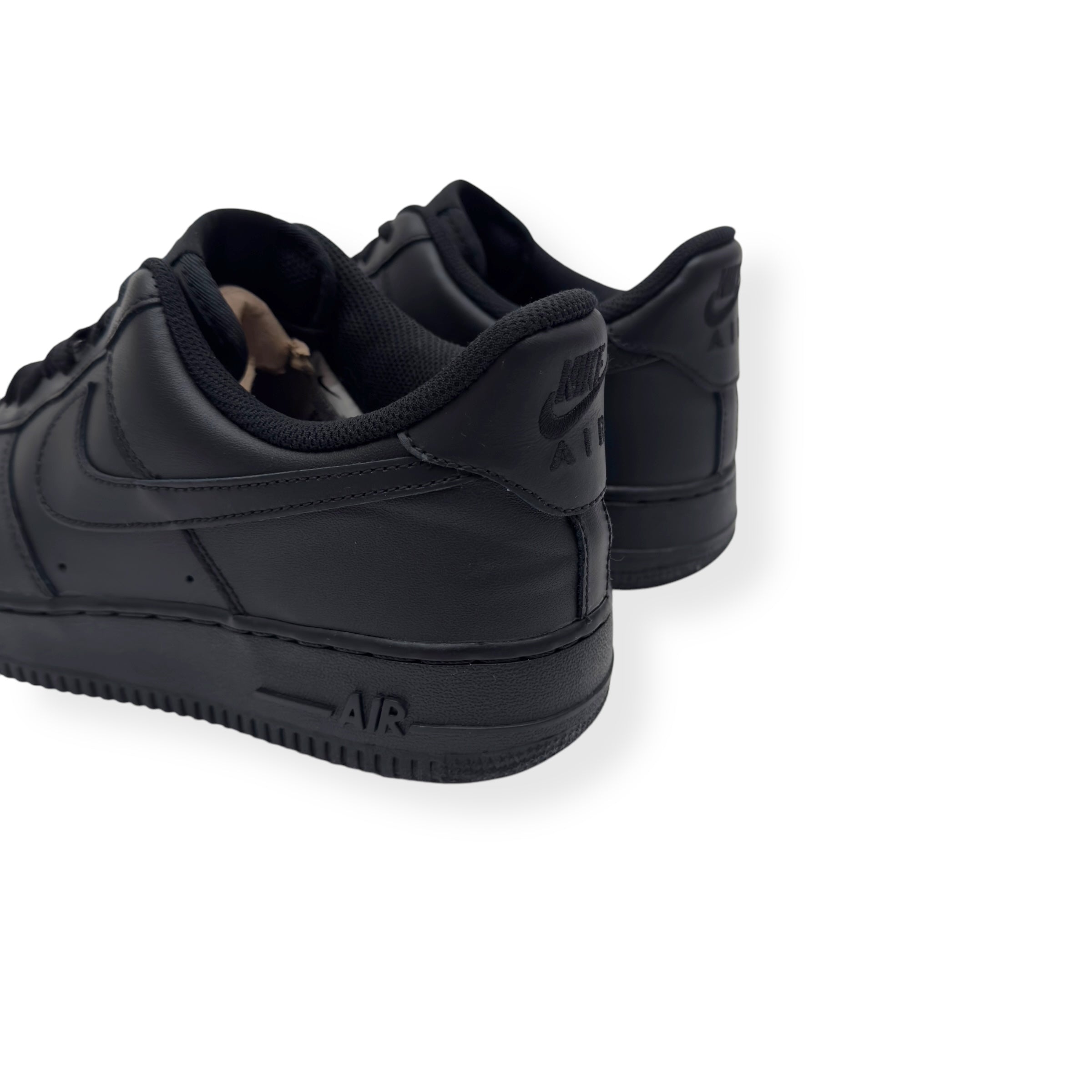 NIKE AIRFORCE 1 SNEAKER BLACK UK8.5