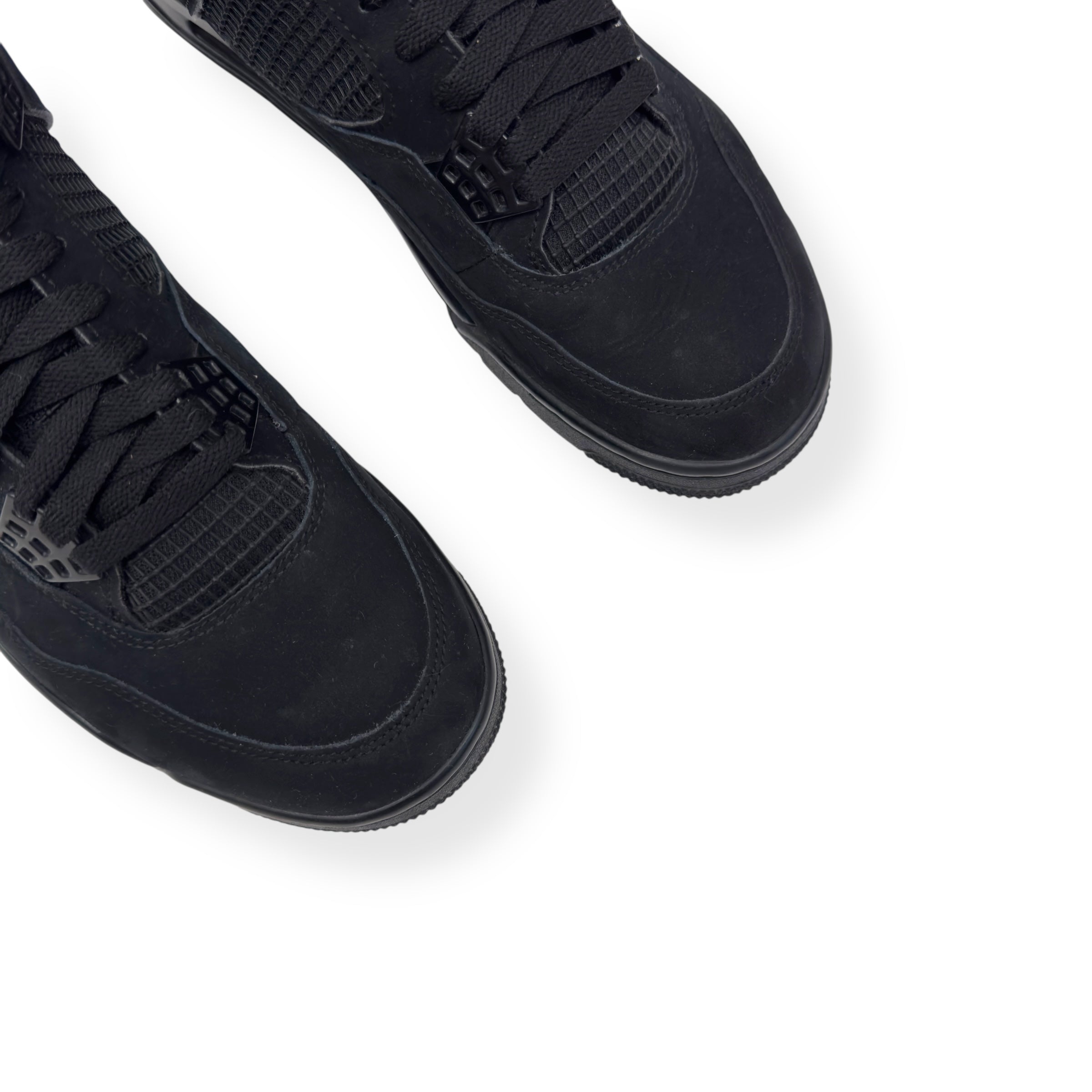 JORDAN 4 RETRO SUEDE SNEAKER BLACK CAT UK9.5