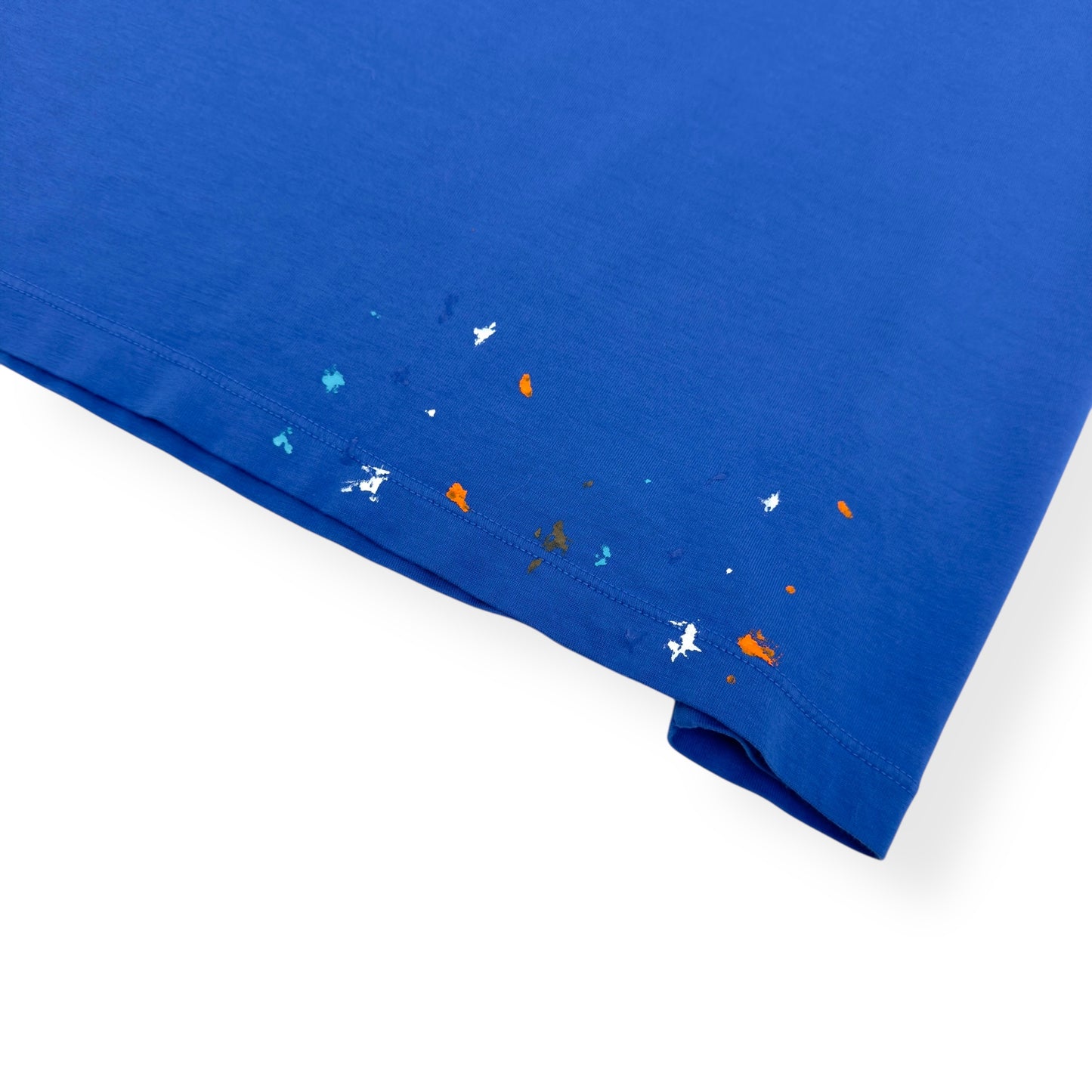 AMIRI PAINT DRIP CORE LOGO T-SHIRT BLUE M
