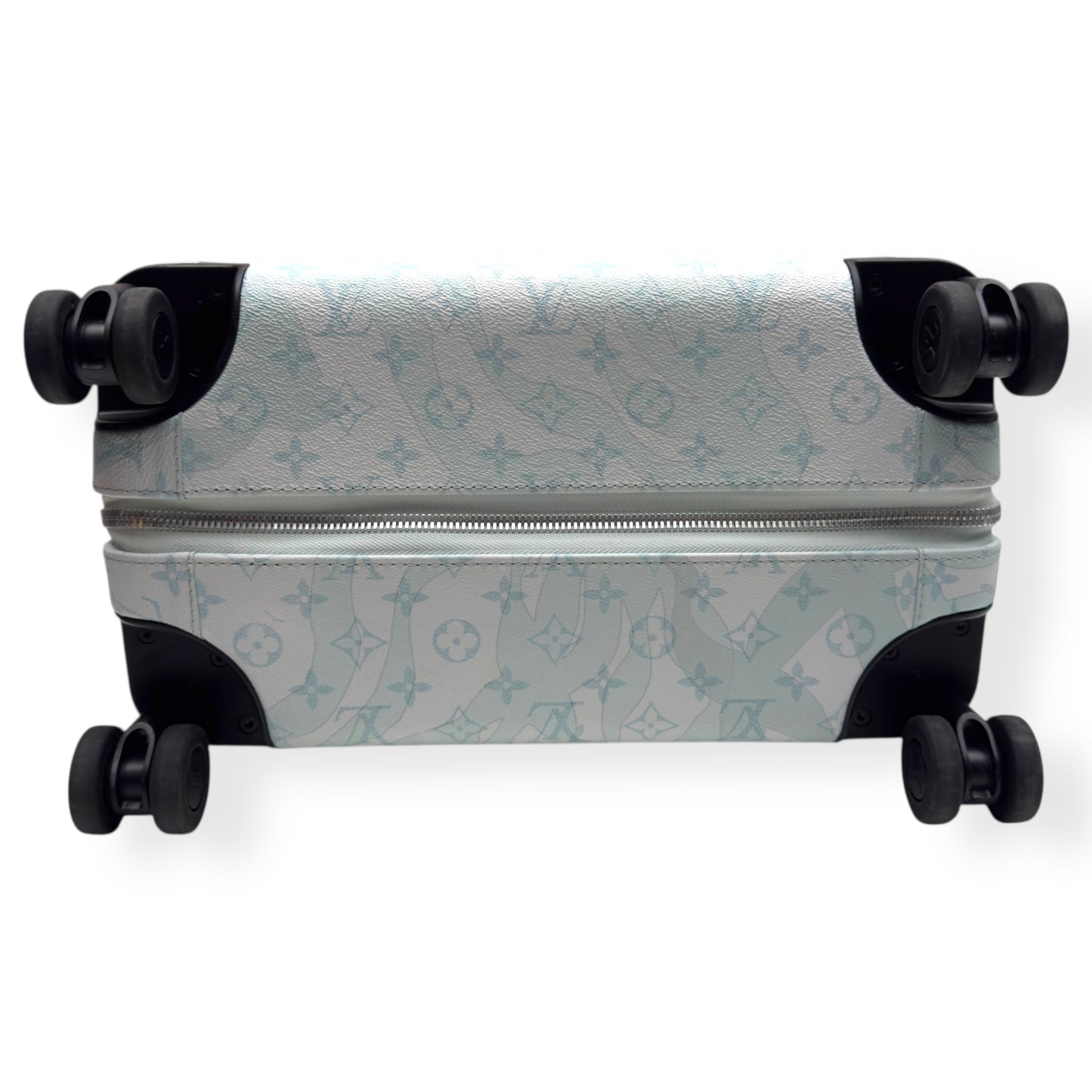 LOUIS VUITTON HORIZON 55 SUITCASE CRYSTAL BLUE M