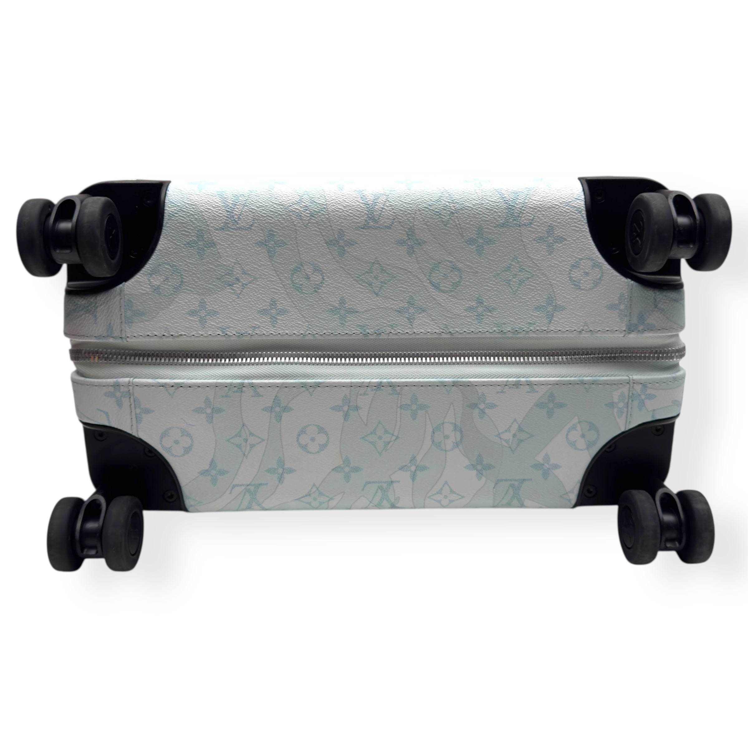LOUIS VUITTON HORIZON 55 SUITCASE CRYSTAL BLUE M