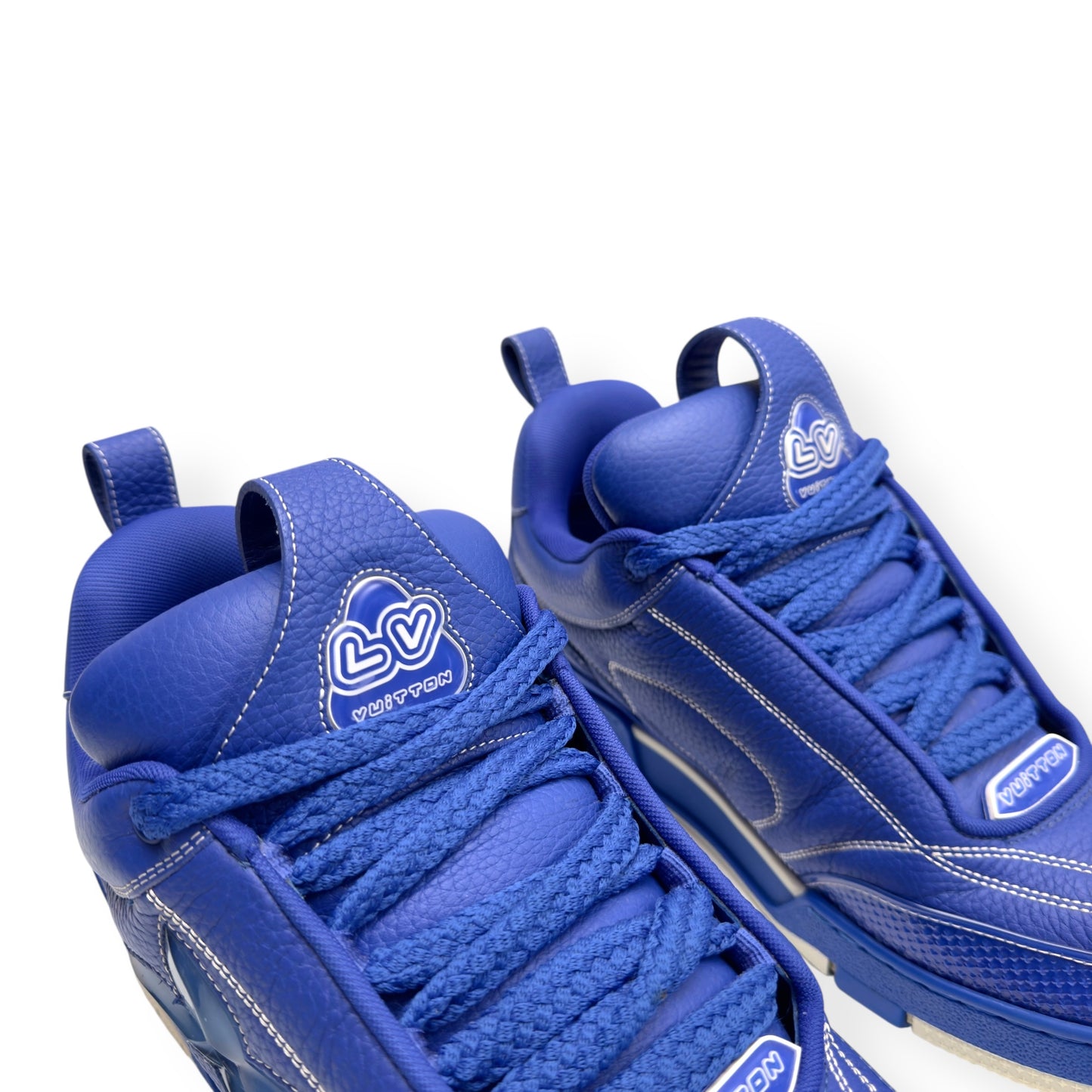 LOUIS VUITTON LV SKATE SNEAKER ROYAL BLUE UK8