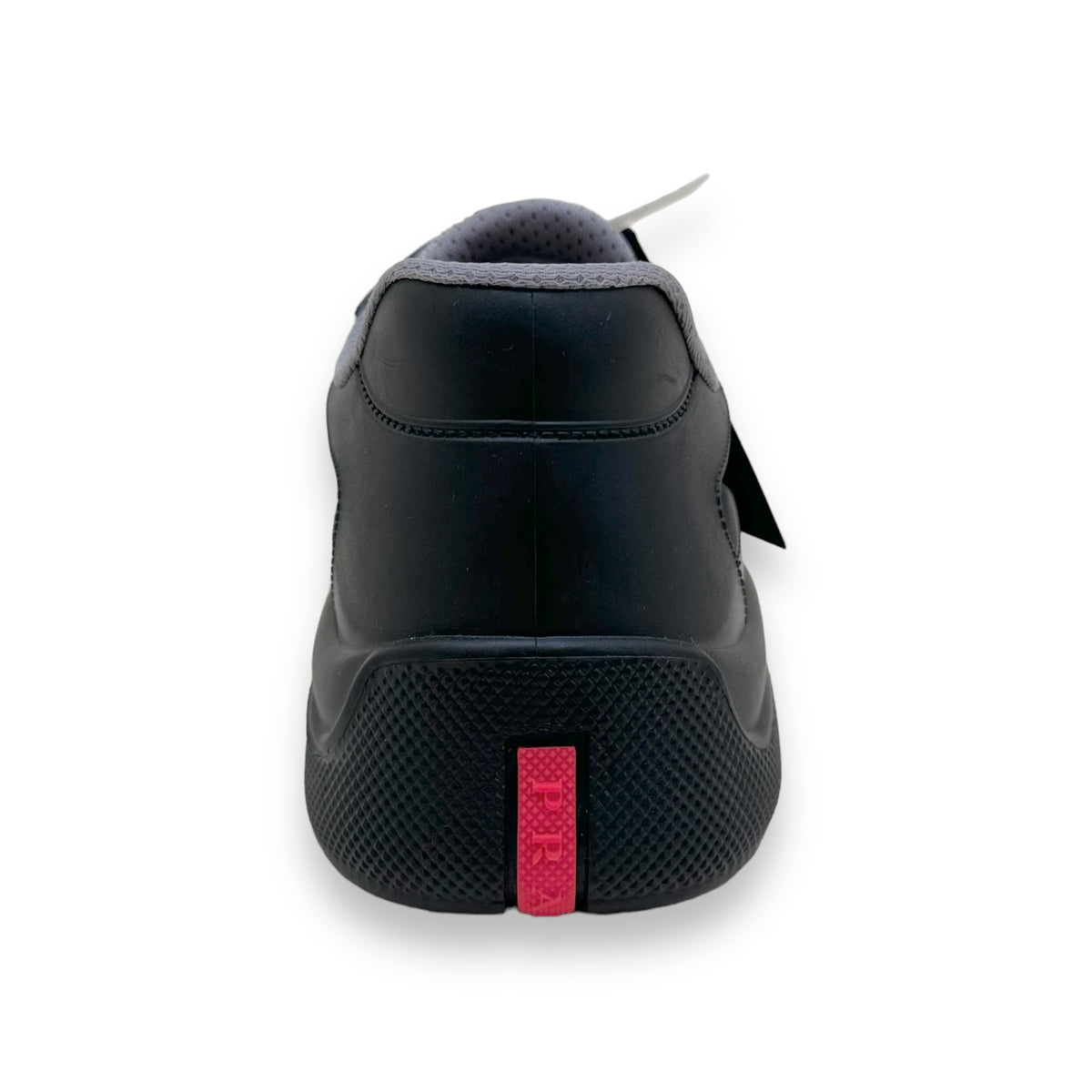 PRADA AMERICA’S CUP SOFT RUBBER SNEAKER BLACK UK9