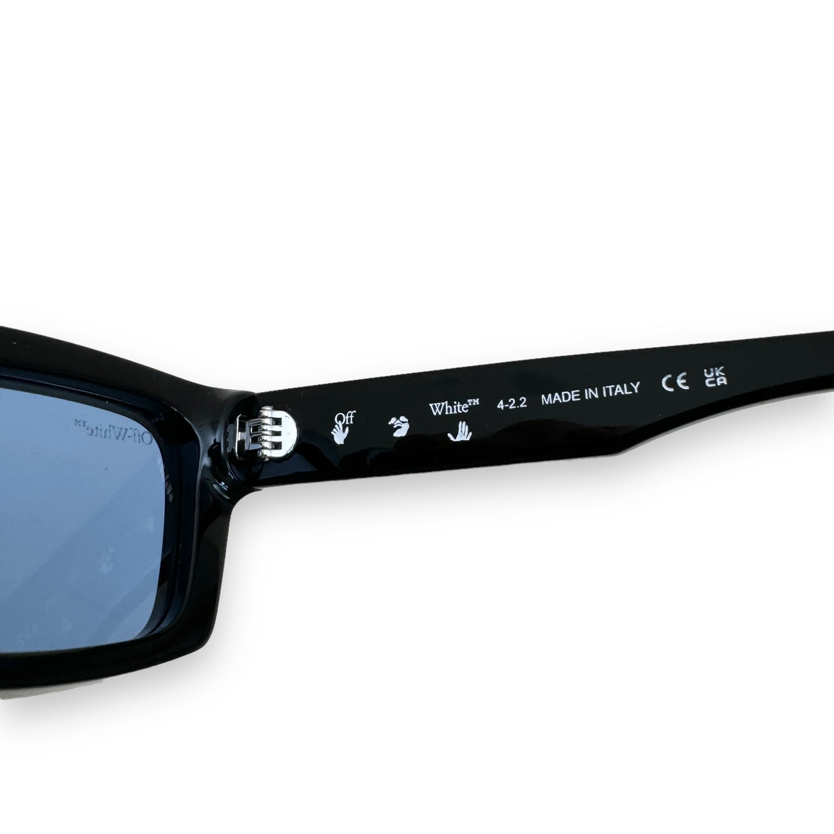 OFF-WHITE VIRGIL SUNGLASSES BLACK / BLUE