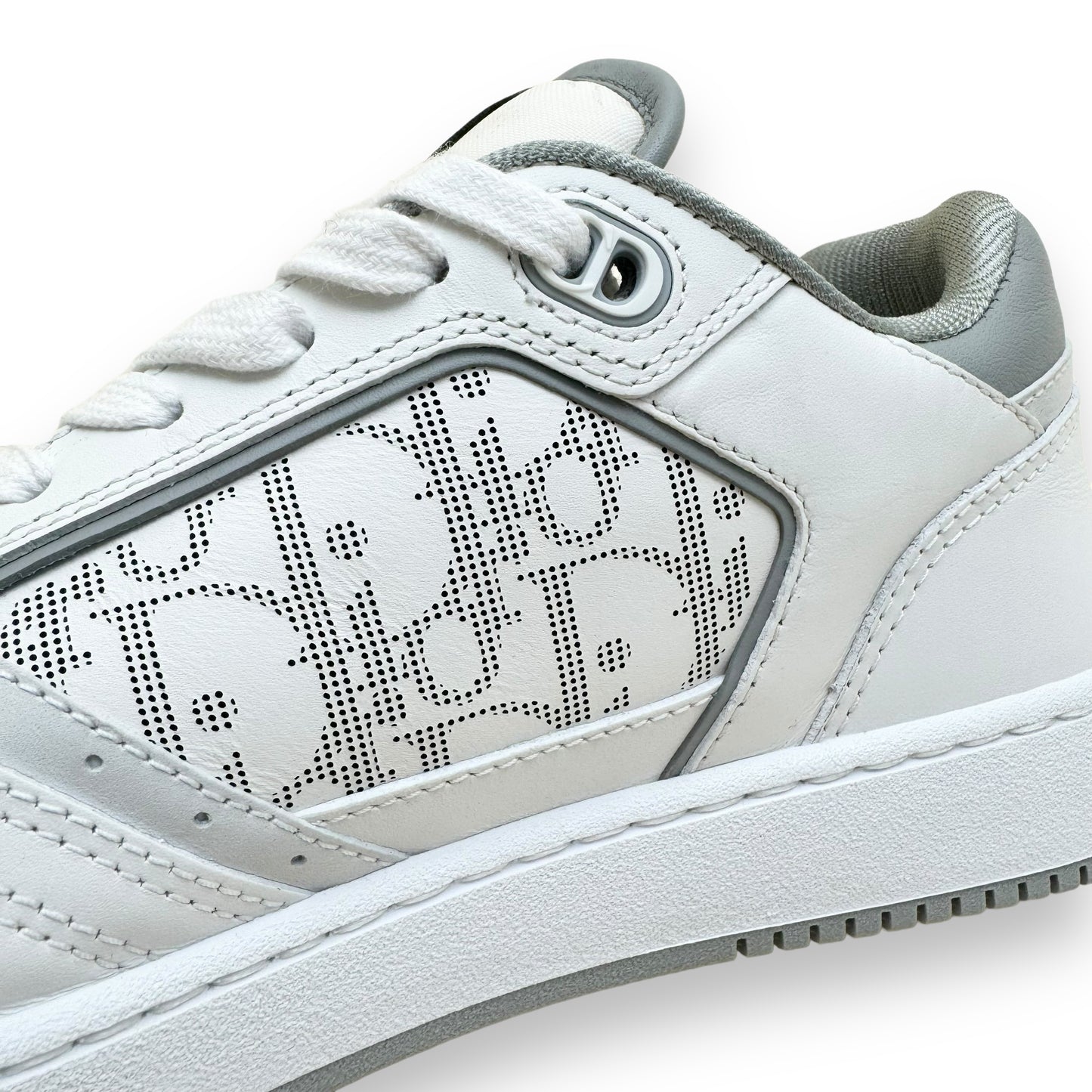 DIOR B27 LOW TOP SNEAKER WHITE / GREY UK7